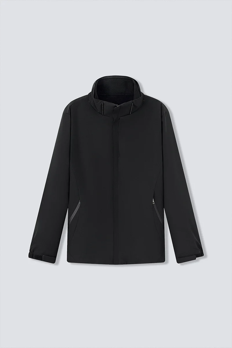 3-in-1 Convertible Water Repellent Jacket | Black BKFD01 - Image 25