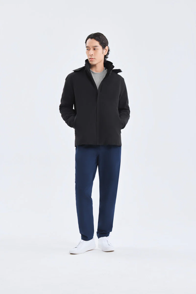 3-in-1 Convertible Water Repellent Jacket | Black BKFD01 - Image 4