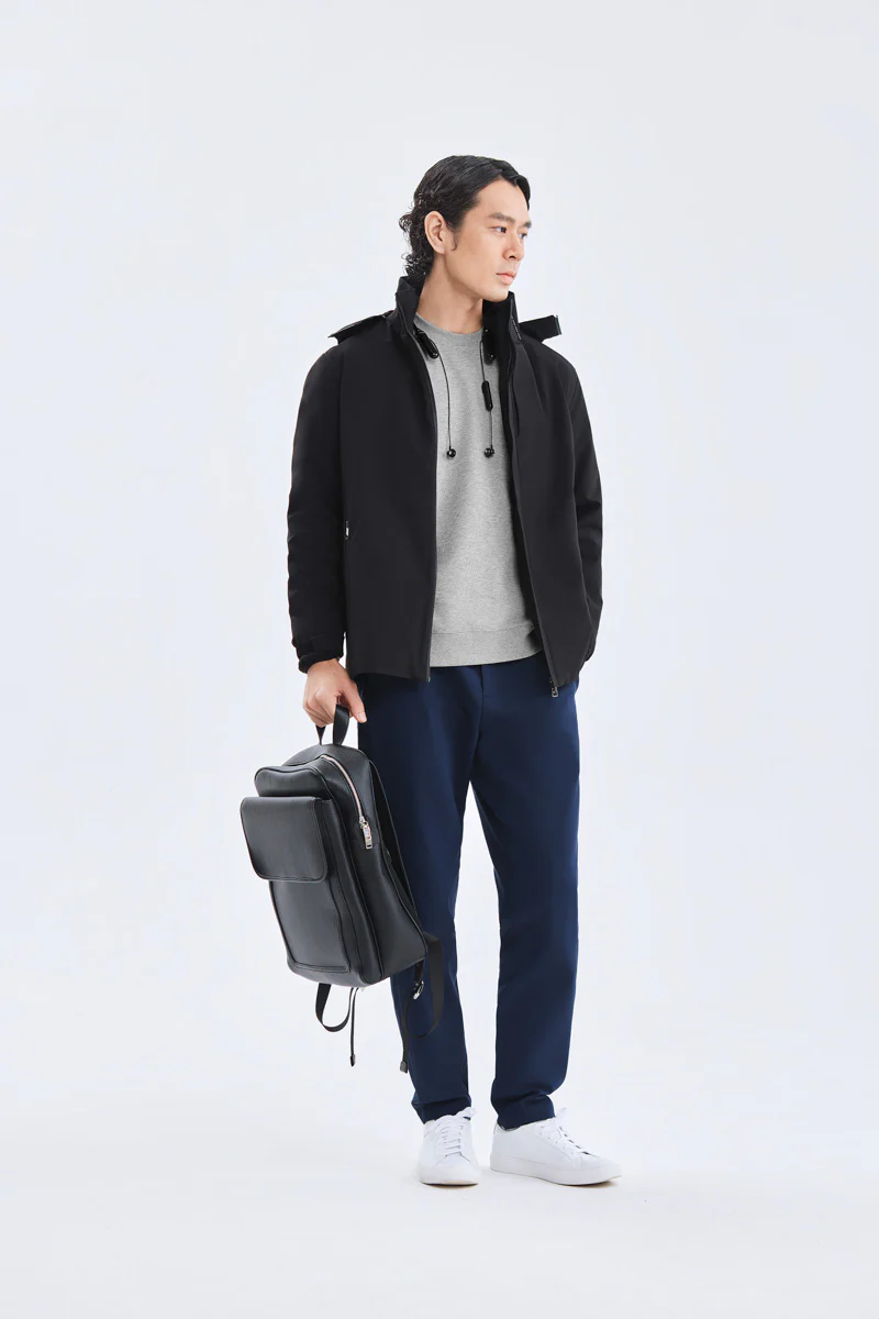 3-in-1 Convertible Water Repellent Jacket | Black BKFD01 - Image 6