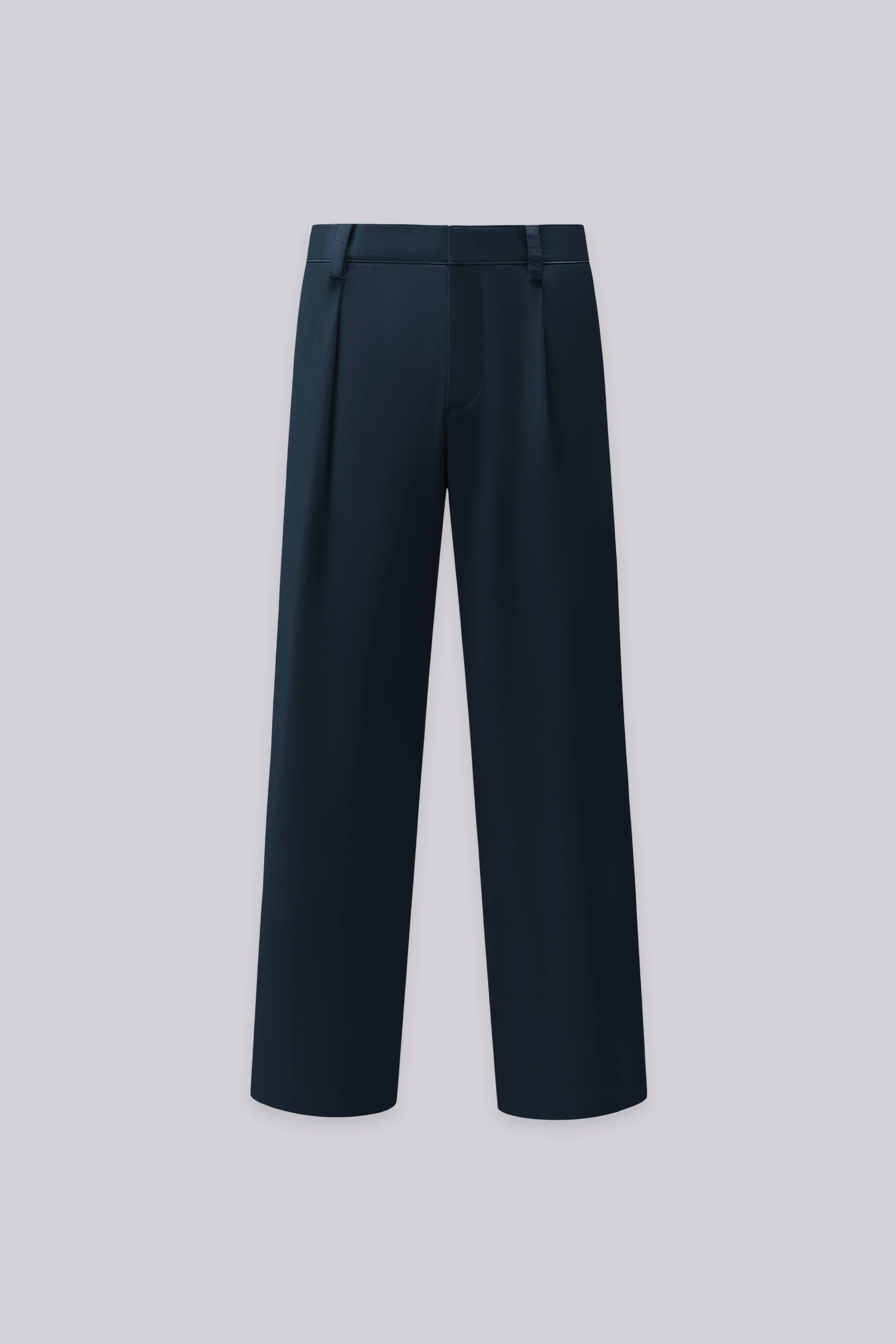 Cotton Barrel Leg Pants | Navy 18162P - Image 4