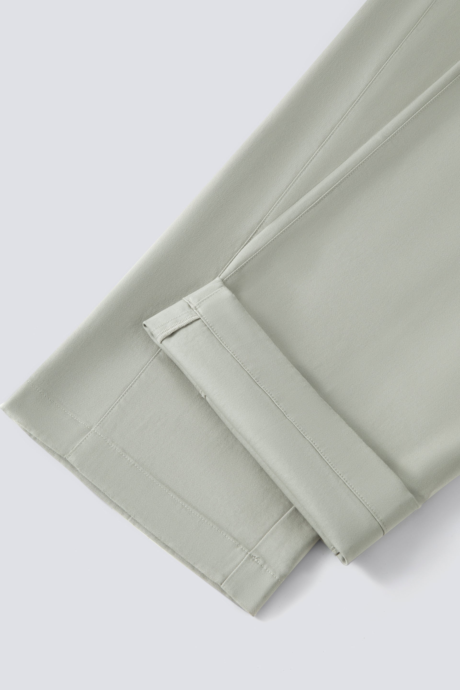 Cotton Barrel Leg Pants | Sand Khaki 24712P - Image 11