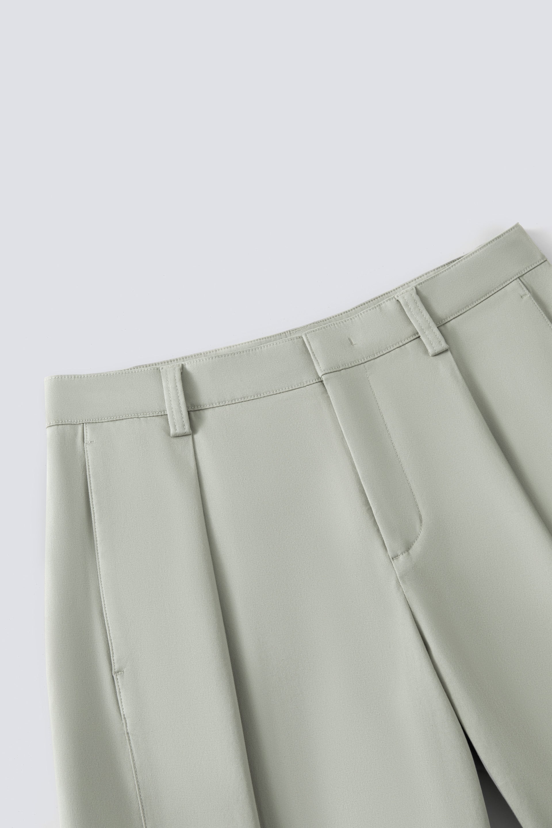 Cotton Barrel Leg Pants | Sand Khaki 24712P - Image 5