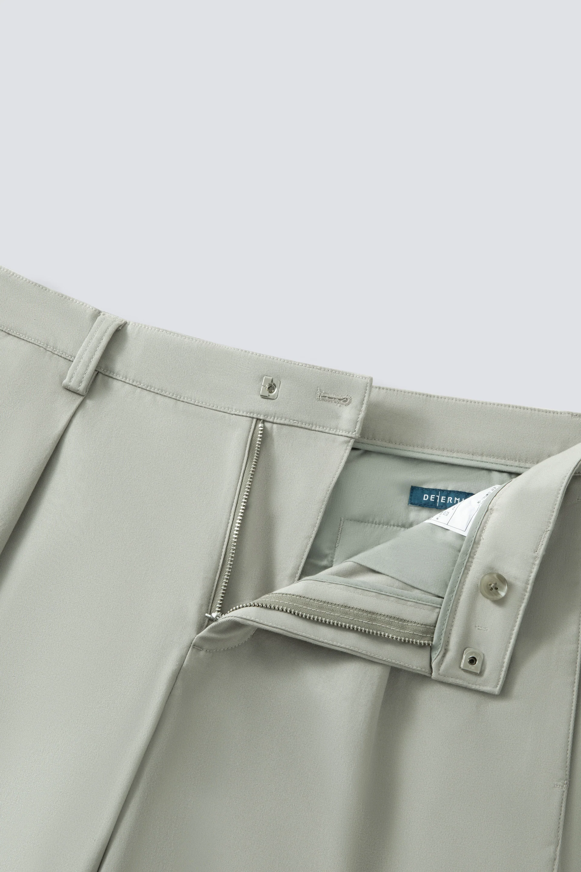 Cotton Barrel Leg Pants | Sand Khaki 24712P - Image 8