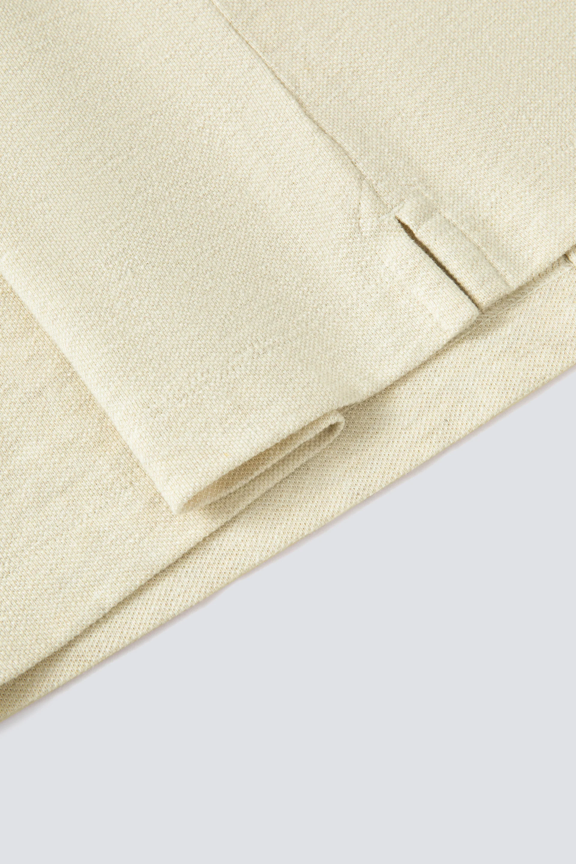 Cotton-Hemp Crew Neck T-Shirt | Heather Light Khaki EQ4025 - Image 9