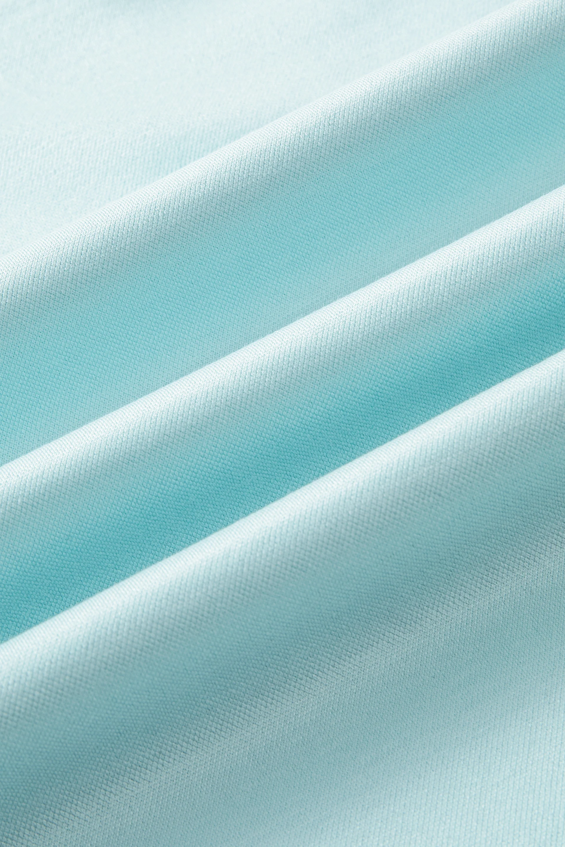 Cotton-Silk Jacquard Polo | Iced Aqua PT5410 - Image 6