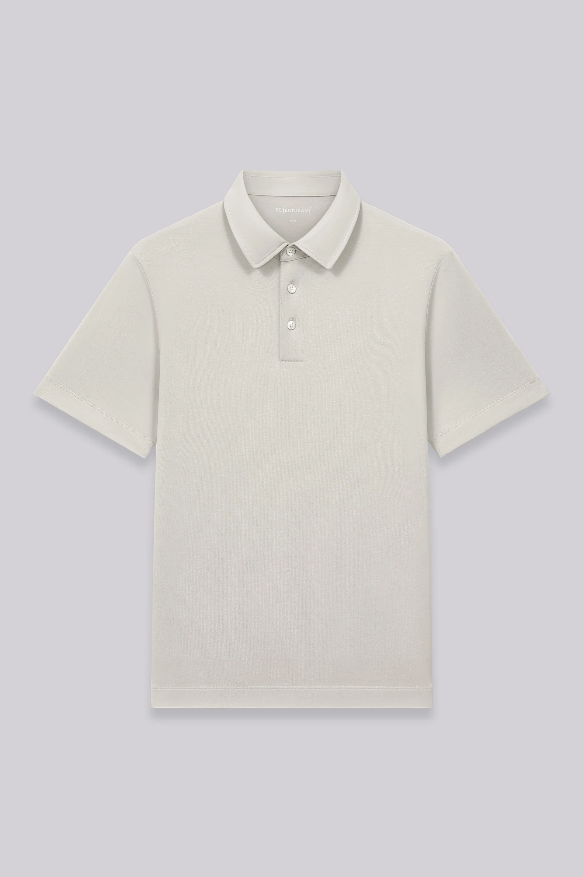 Cotton-Silk Jacquard Polo | Silver Grey PT1400 - Image 3