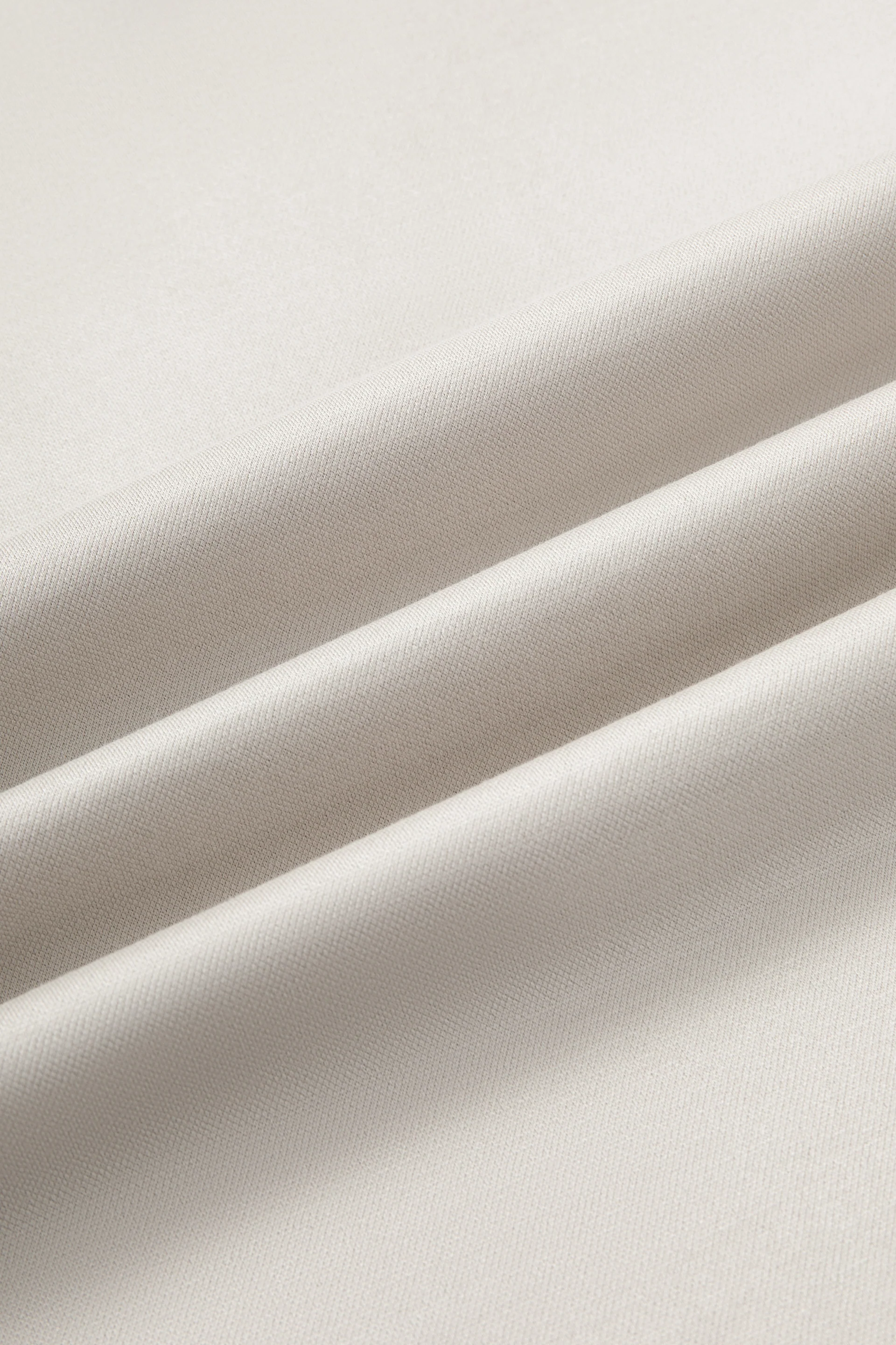 Cotton-Silk Jacquard Polo | Silver Grey PT1400 - Image 7