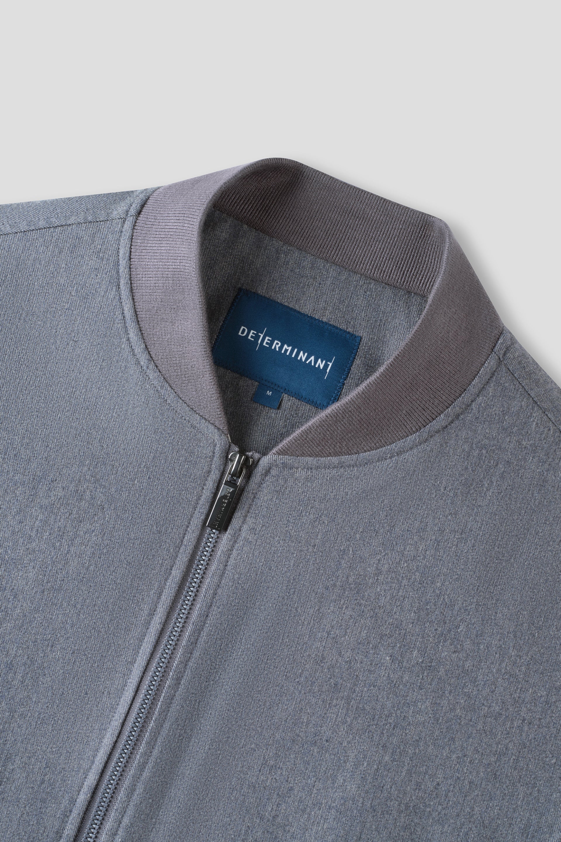 Cotton-Yak Insulated Bomber Jacket | Charcoal Grey 5407NZ - Image 3