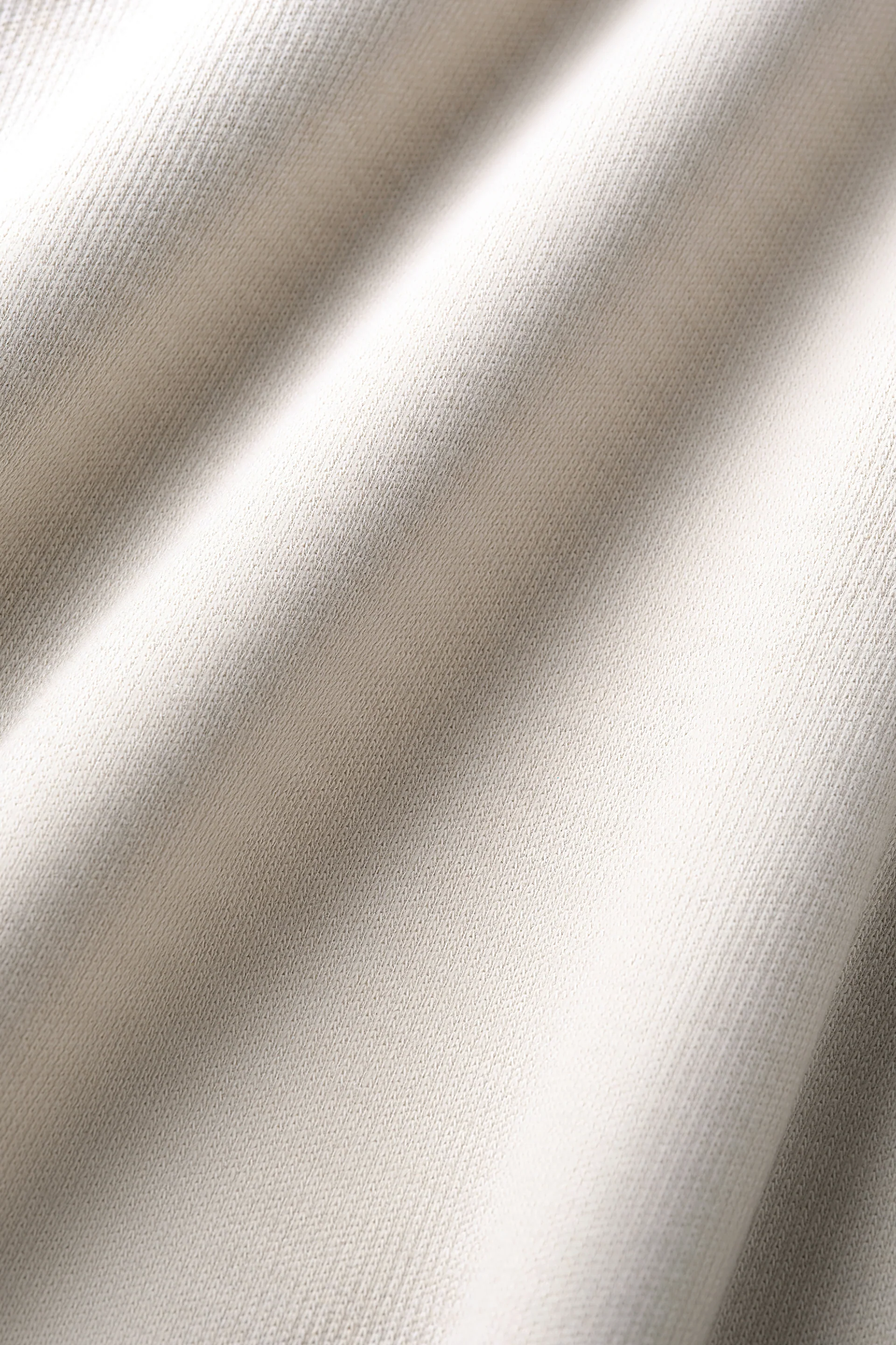 Cotton-Yak Quarter-Zip Ribbed Jacquard Sweater | Light Khaki E4Y189 - Image 5
