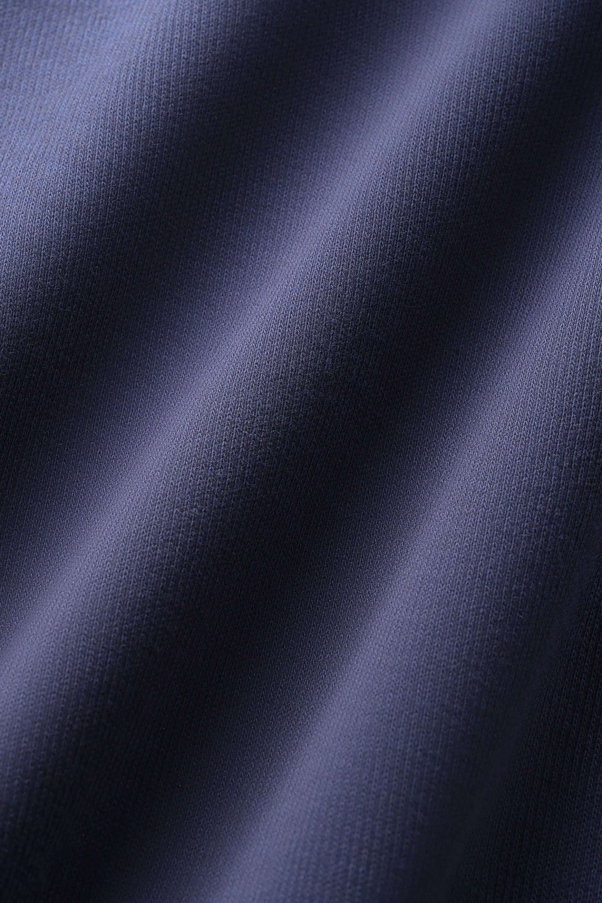Cotton-Yak Ribbed Jacquard Polo Sweater | Navy EB1244 - Image 5