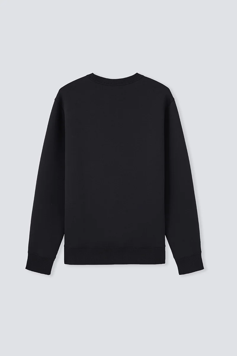 CottonSTRETCH Intechno Sweatshirt | Black BKFD01 - Image 12