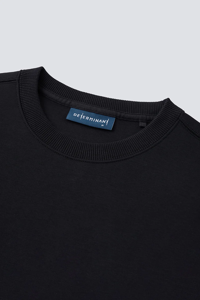 CottonSTRETCH Intechno Sweatshirt | Black BKFD01 - Image 6