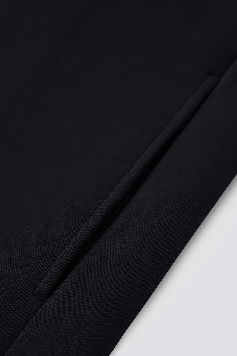 CottonSTRETCH Intechno Sweatshirt | Black BKFD01 - Image 8