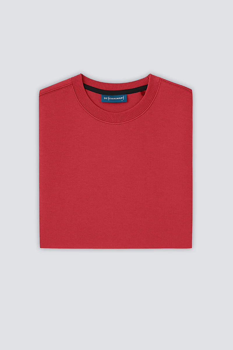 CottonSTRETCH Intechno Sweatshirt | Burgundy RDE167 - Image 3
