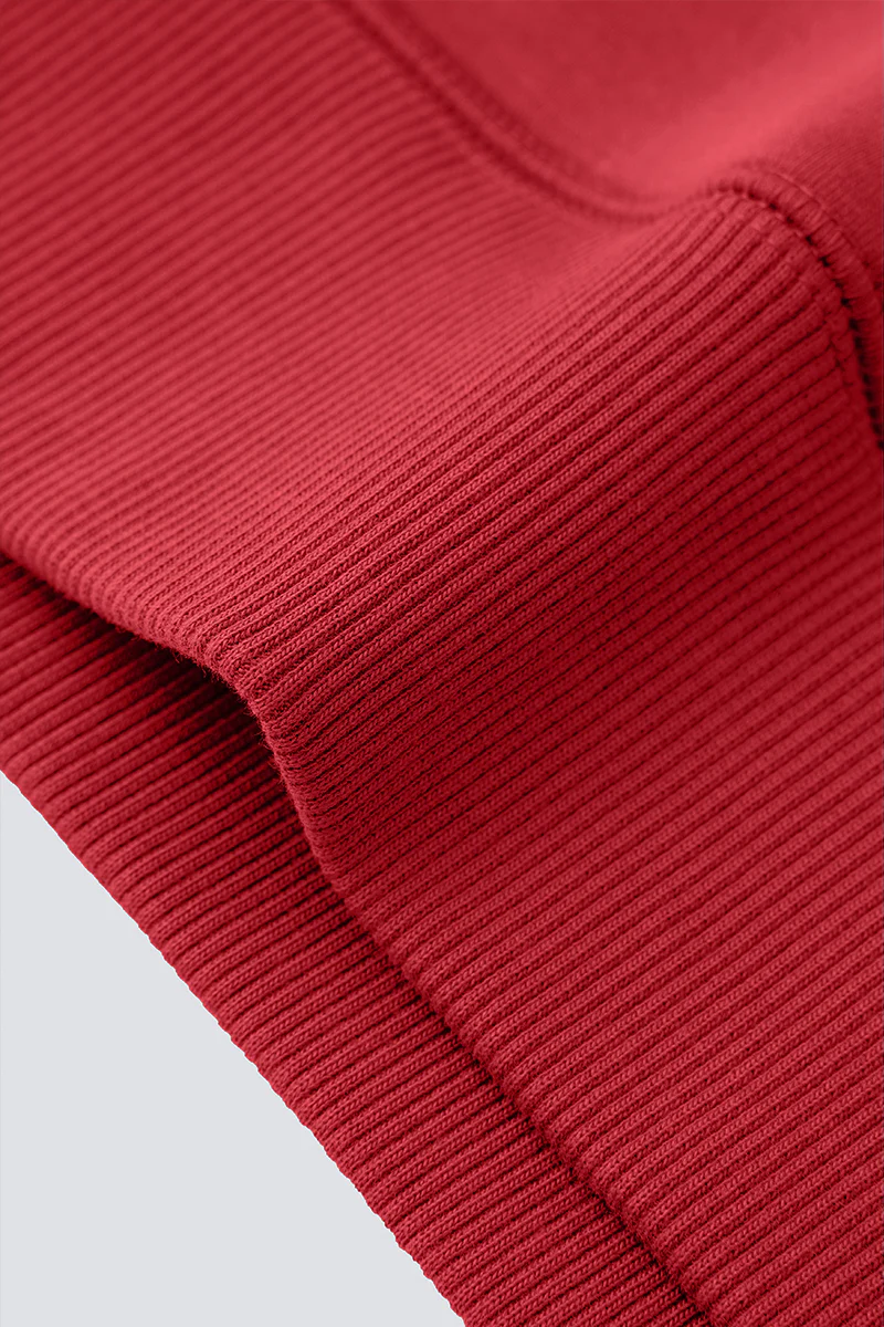 CottonSTRETCH Intechno Sweatshirt | Burgundy RDE167 - Image 5
