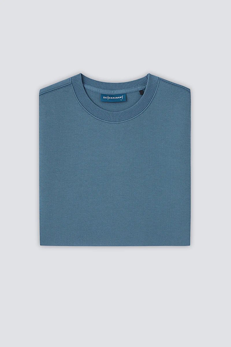 CottonSTRETCH Intechno Sweatshirt | Dark Teal BLE123 - Image 10