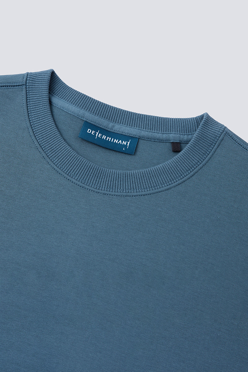 CottonSTRETCH Intechno Sweatshirt | Dark Teal BLE123 - Image 6