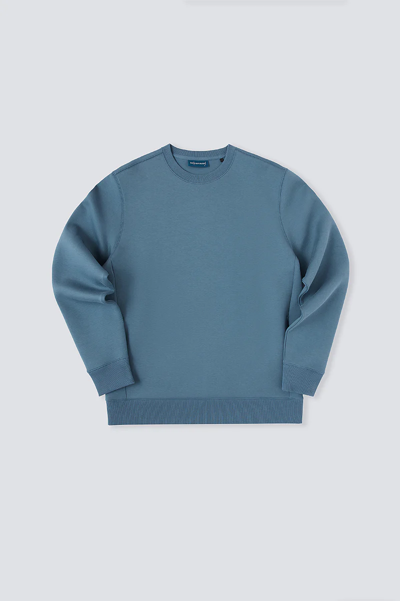 CottonSTRETCH Intechno Sweatshirt | Dark Teal BLE123 - Image 8