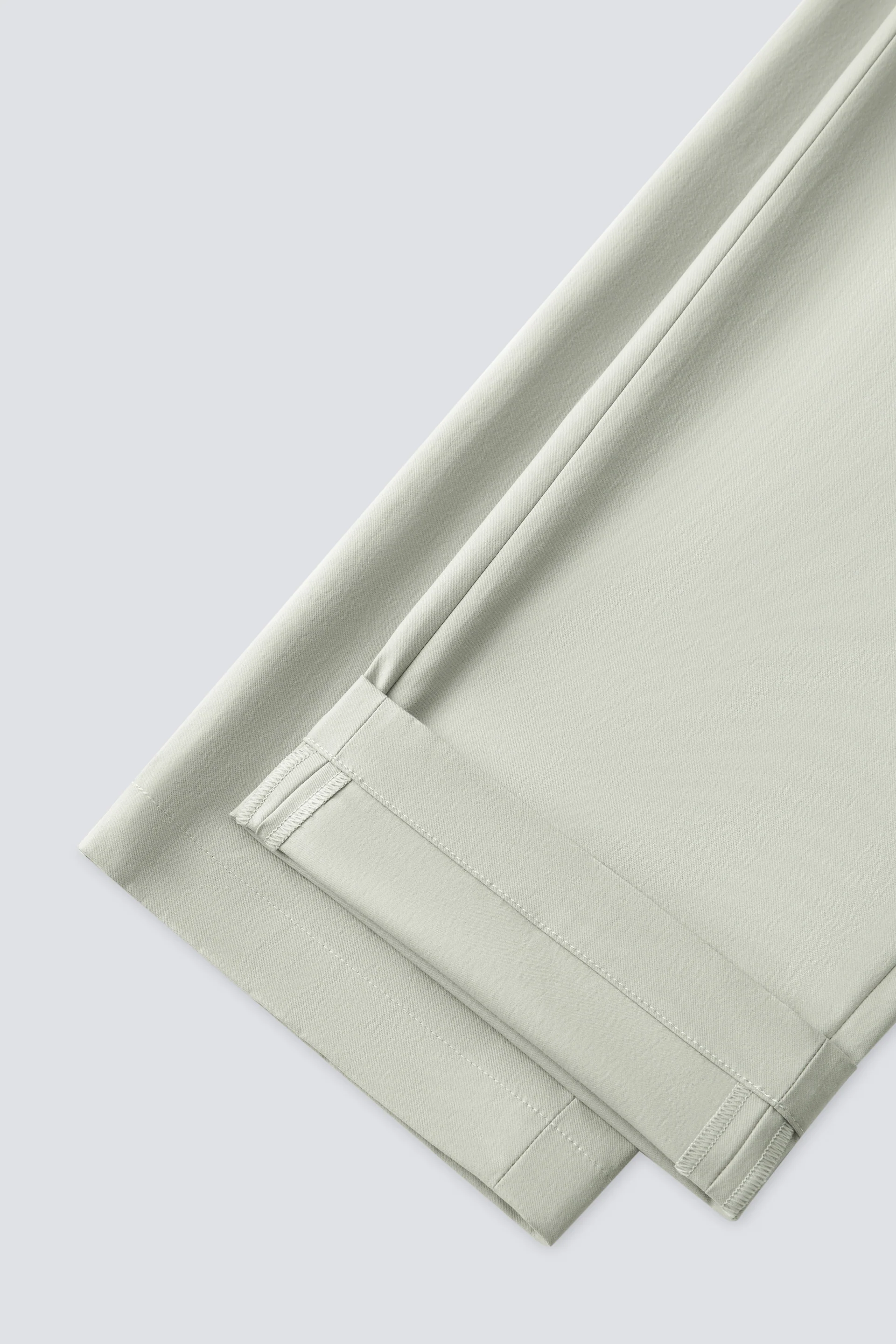 CottonSTRETCH Lightweight Regular Fit Tailored Pants | Sand Khaki 26350N - Image 6