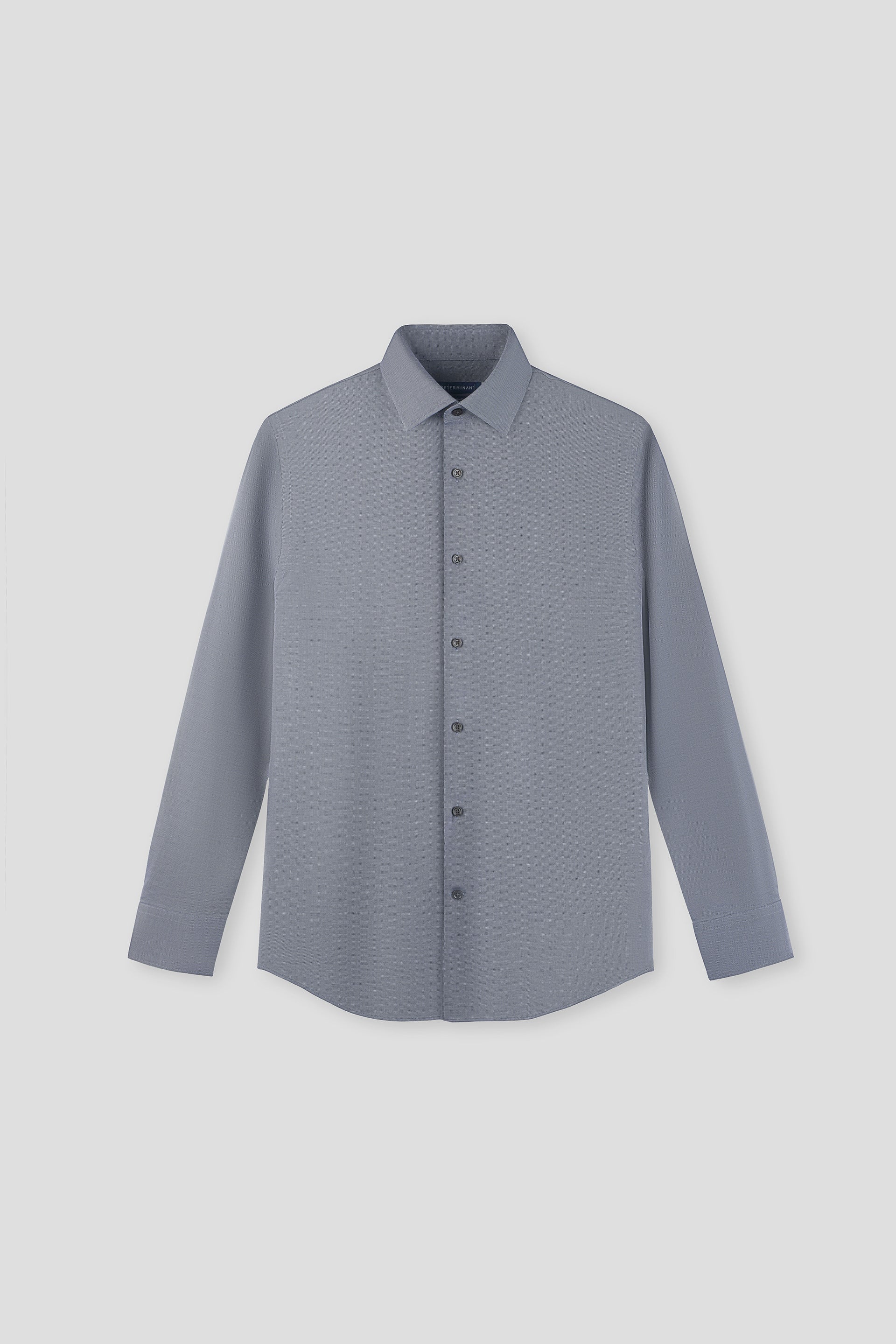 CottonSTRETCH Royal Oxford Dress Shirt | Navy 29362N - Image 3
