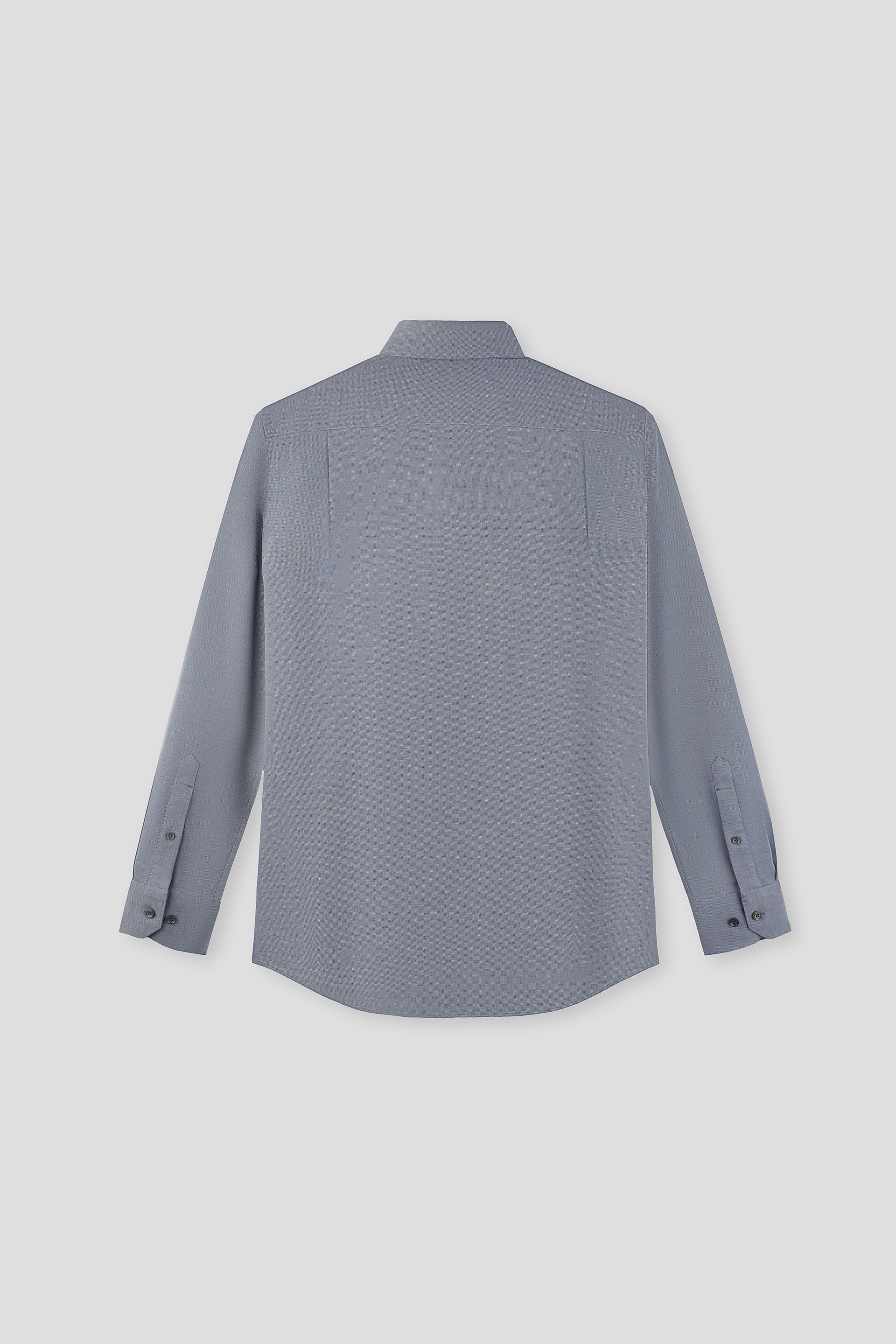CottonSTRETCH Royal Oxford Dress Shirt | Navy 29362N - Image 4