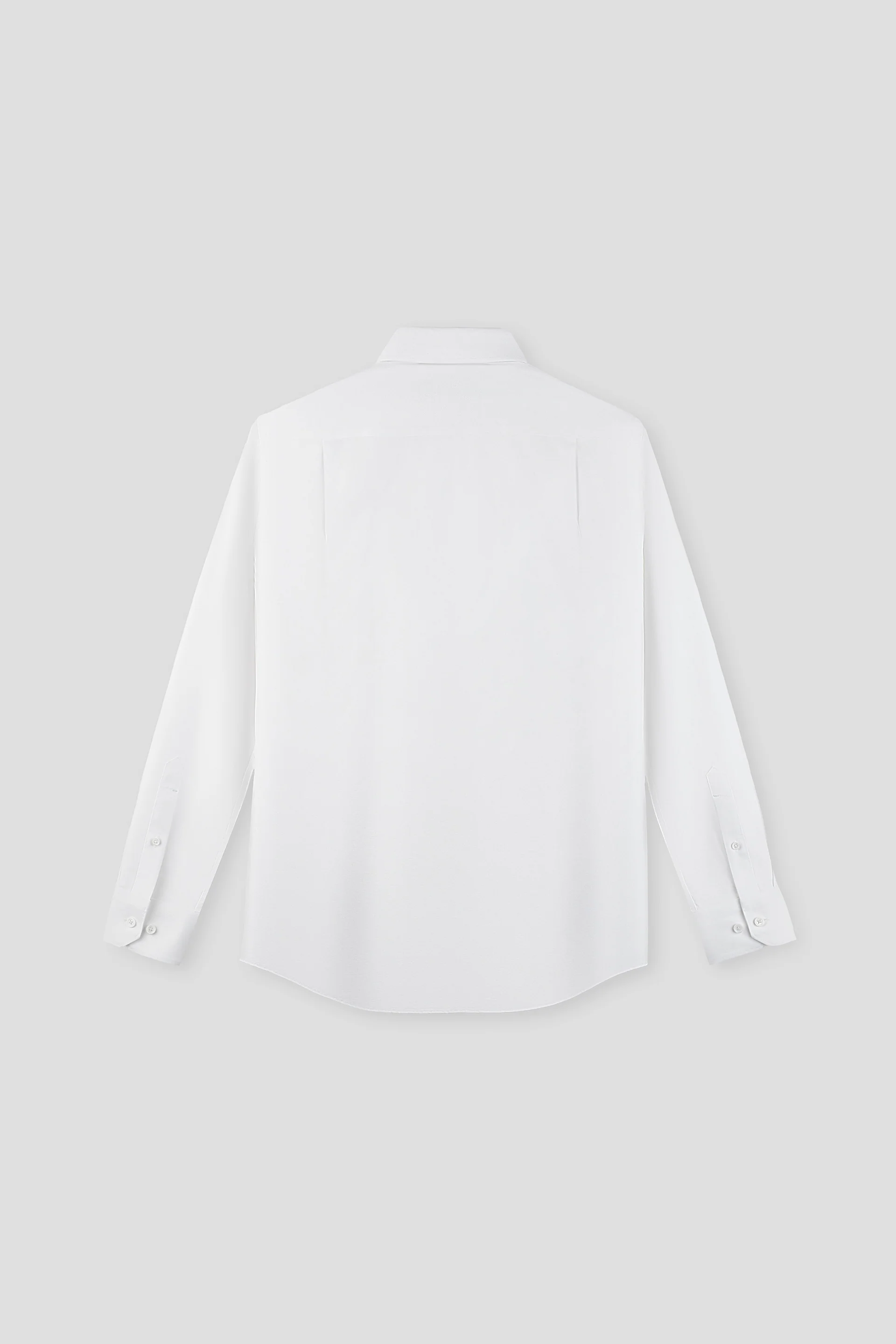 CottonSTRETCH Royal Oxford Dress Shirt | White WH001Z - Image 4