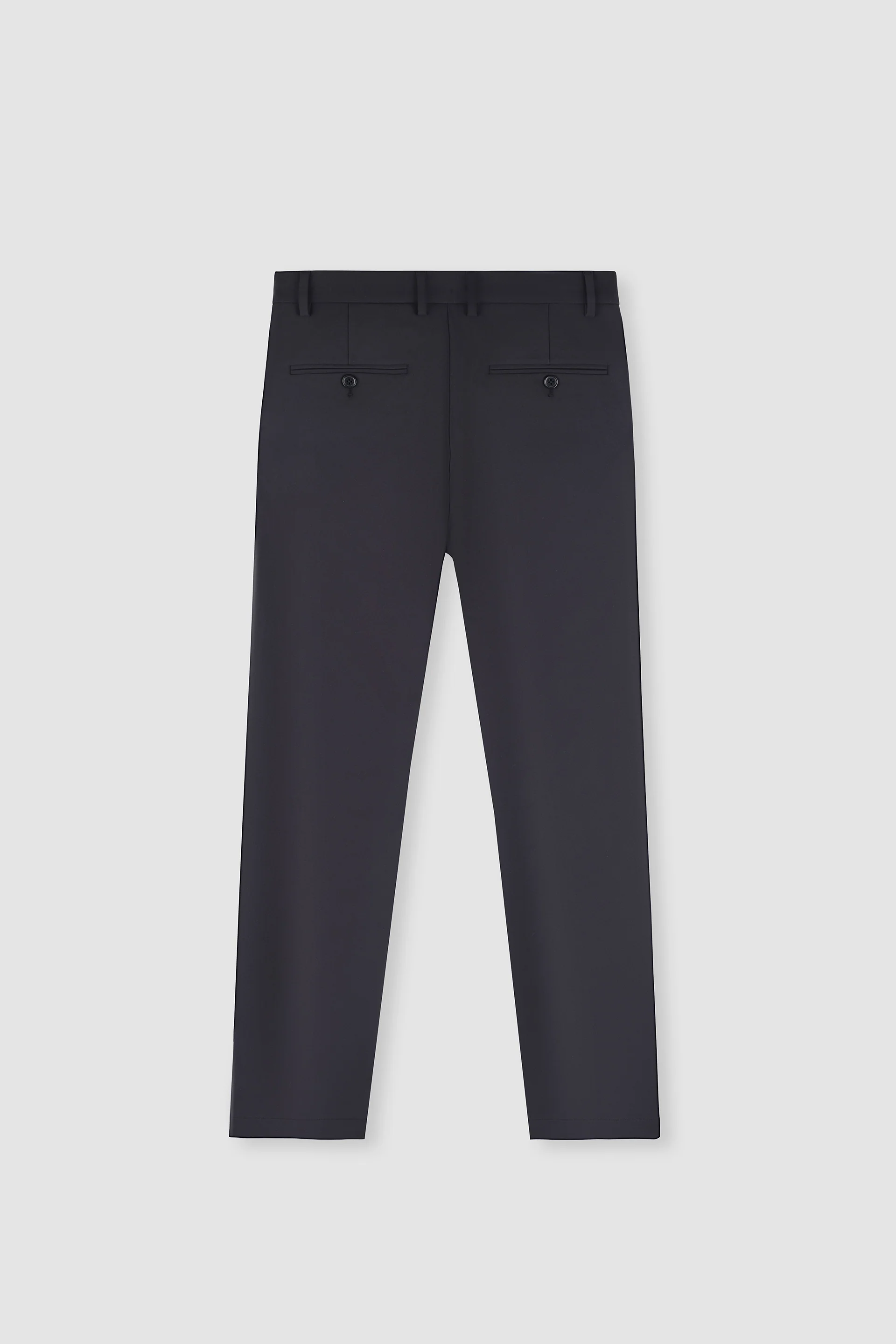 CottonSTRETCH Smart Pants | Black BKFD01 - Image 4