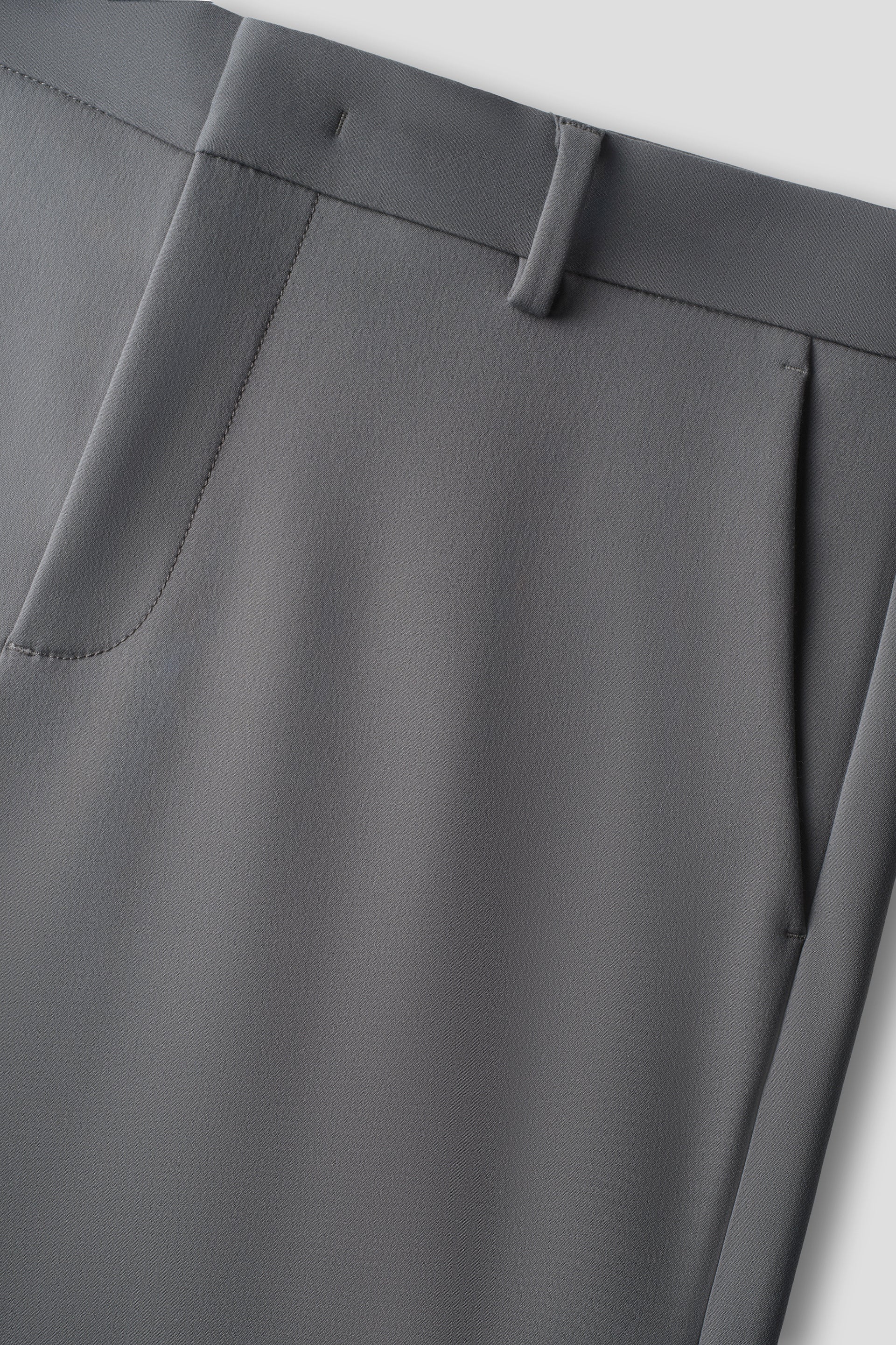CottonSTRETCH Smart Pants | Smoke Grey 3597NZ - Image 4