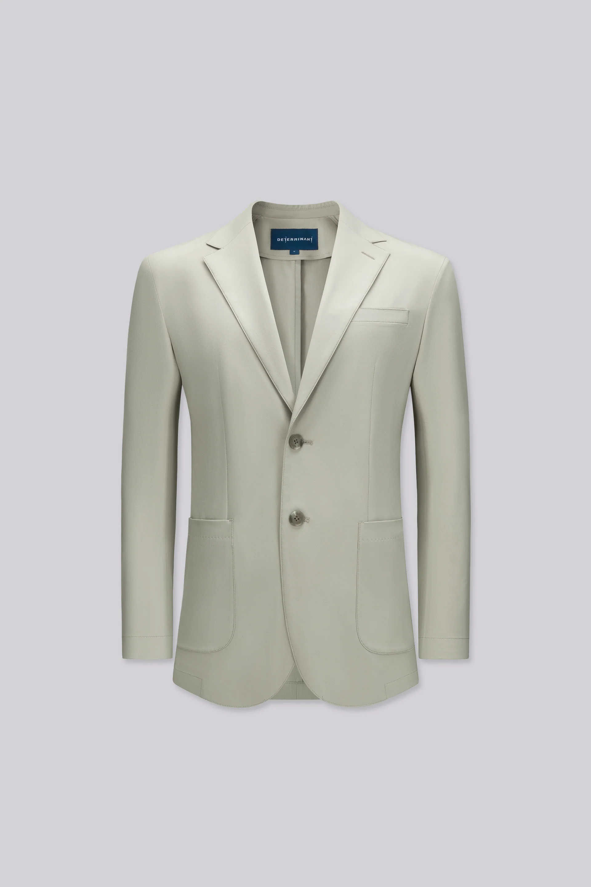 CottonSTRETCH Unstructured Woven Blazer | Sand Khaki 26350N - Image 3