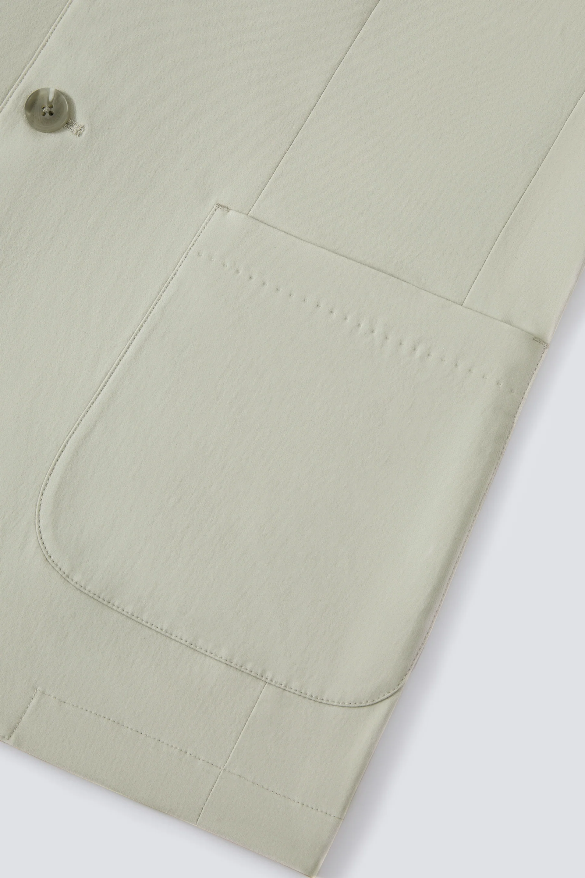 CottonSTRETCH Unstructured Woven Blazer | Sand Khaki 26350N - Image 6