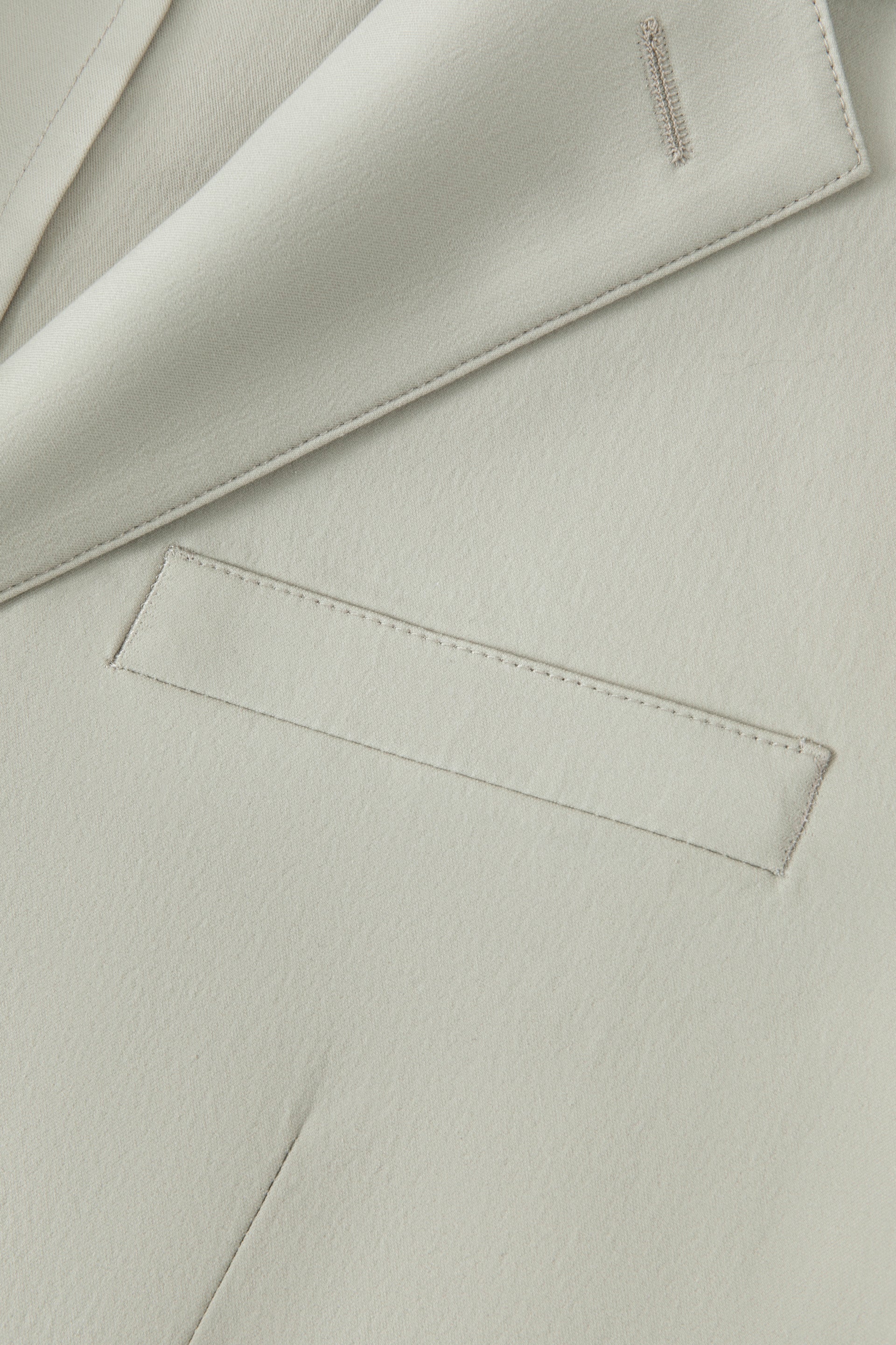 CottonSTRETCH Unstructured Woven Blazer | Sand Khaki 26350N - Image 7