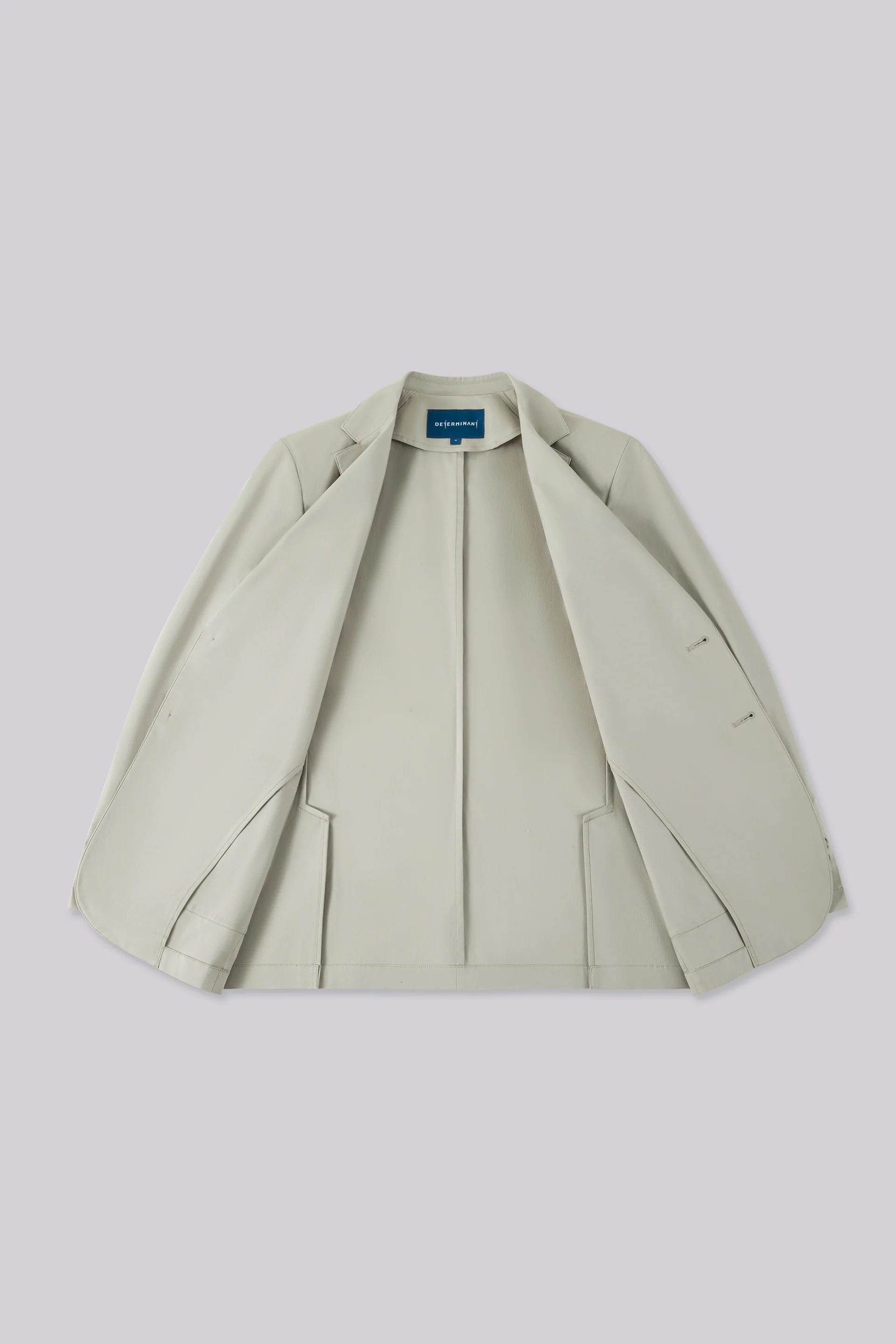 CottonSTRETCH Unstructured Woven Blazer | Sand Khaki 26350N - Image 8