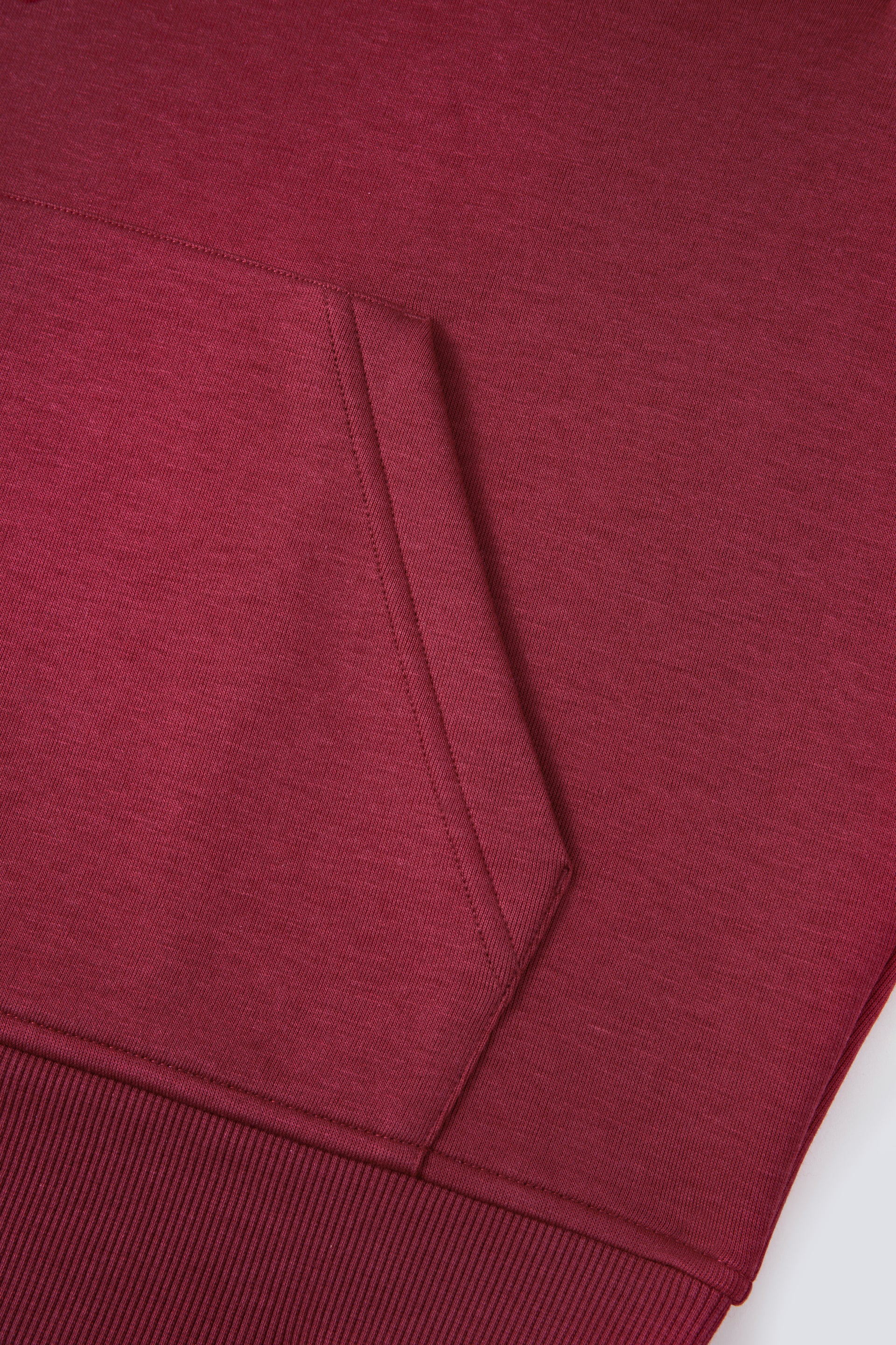 CottonSTRETCH Year of the Horse Hoodie | Burgundy RDE167 - Image 5