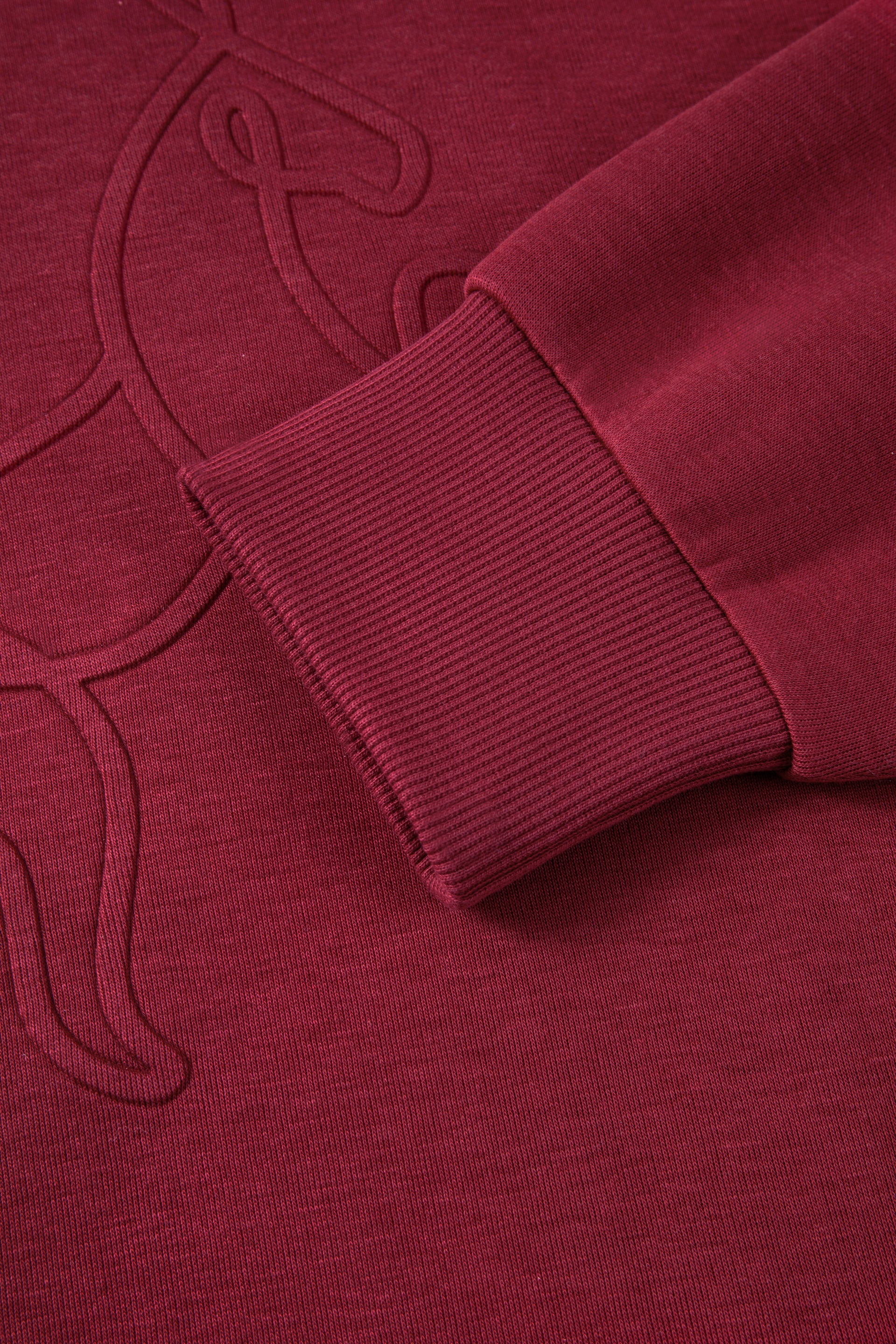 CottonSTRETCH Year of the Horse Hoodie | Burgundy RDE167 - Image 6