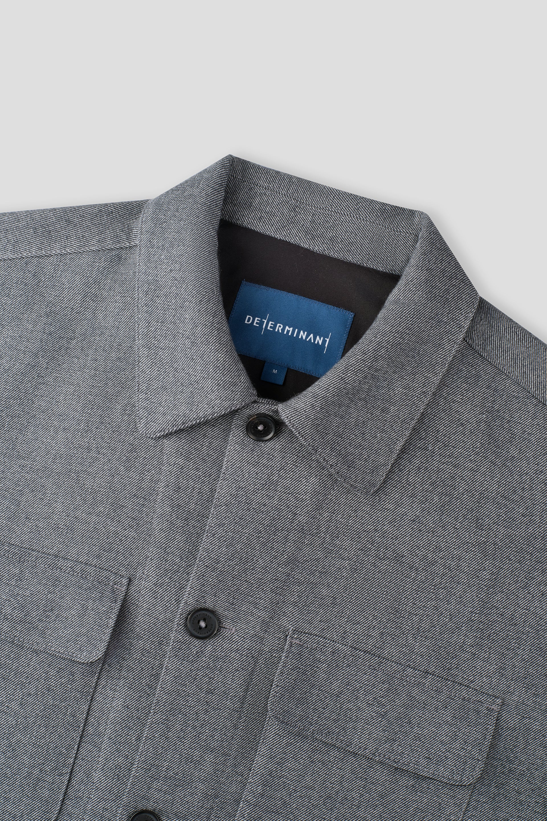 Double Chest Pocket Utility Jacket | Slate Grey 4162NZ - Image 3