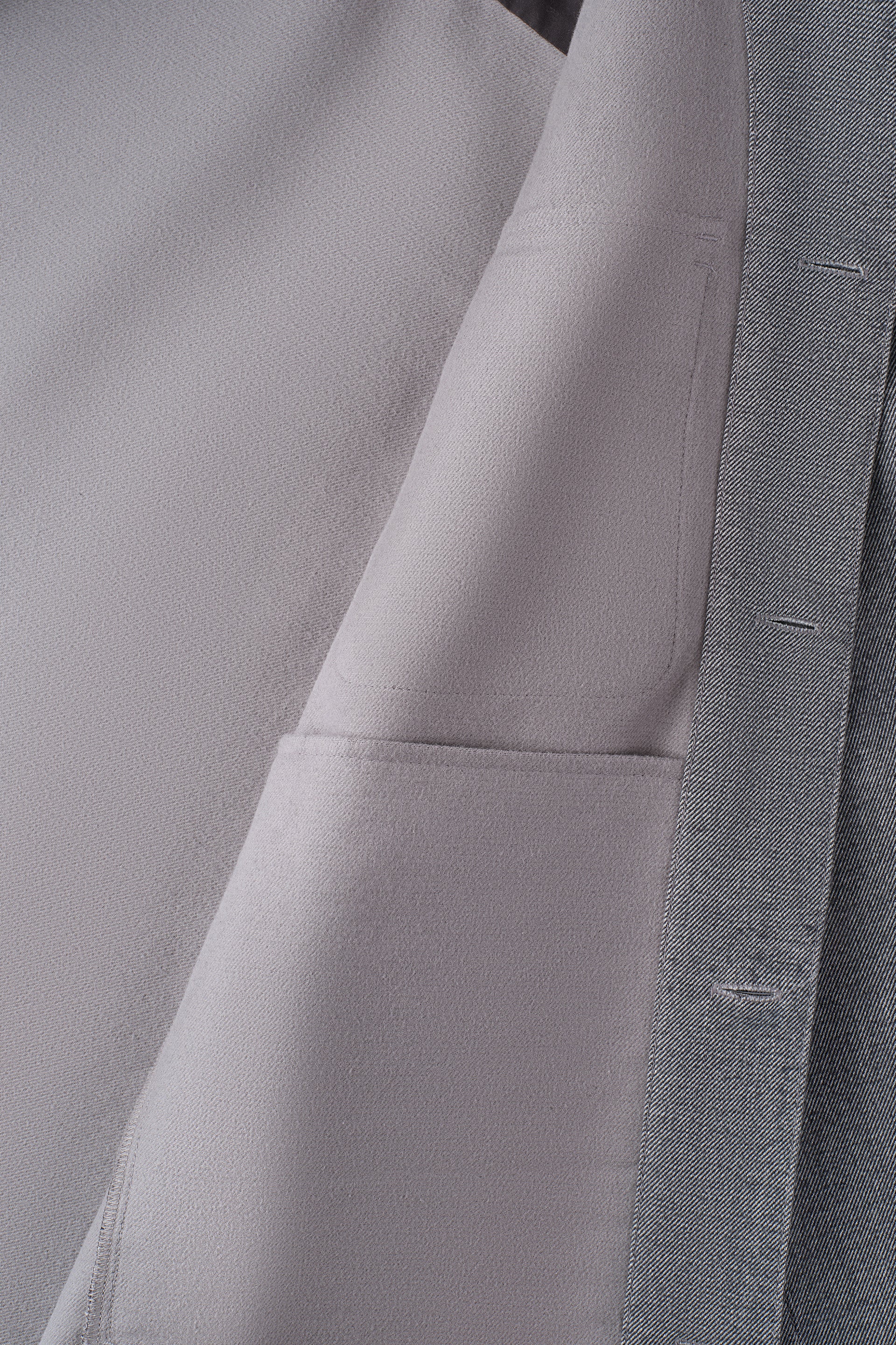 Double Chest Pocket Utility Jacket | Slate Grey 4162NZ - Image 6