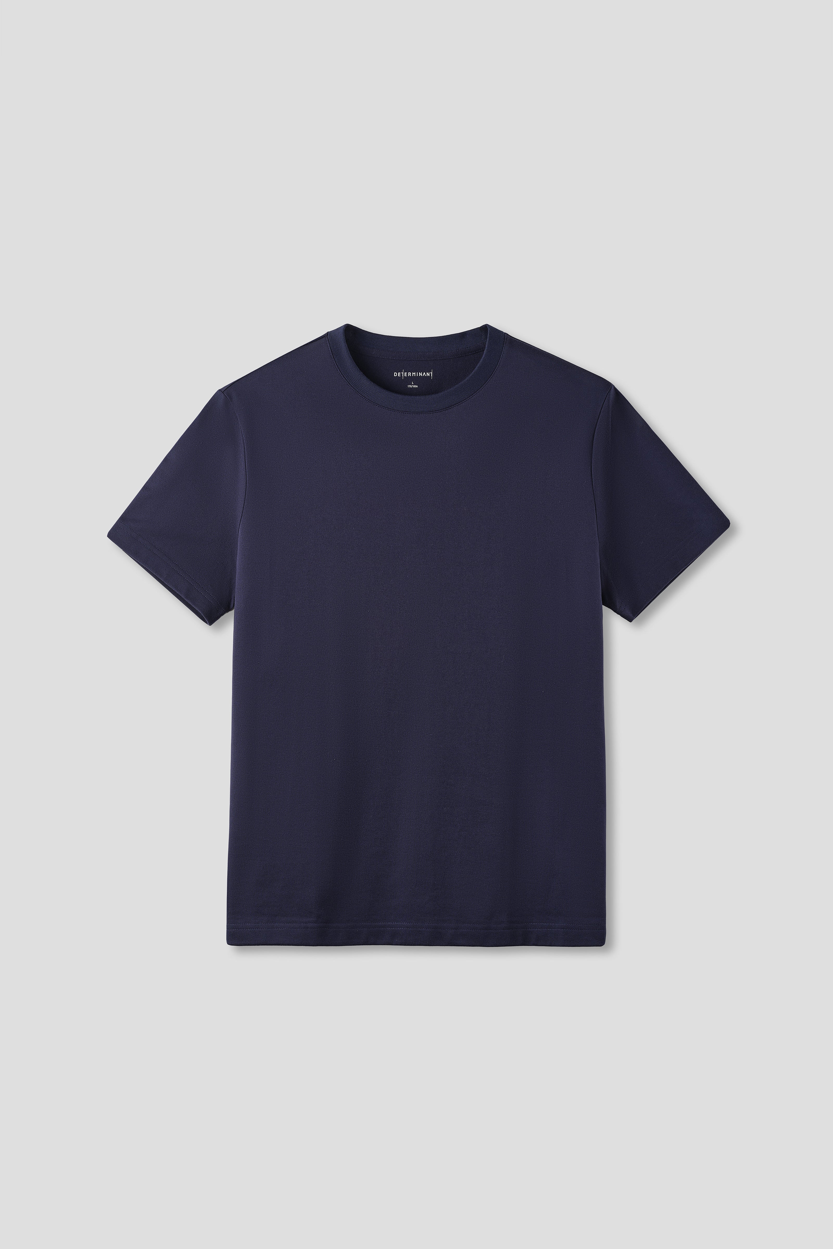 “Frozen in Tones” Waterless Dye Crew Neck T-Shirt | Polar Navy NNY240 - Image 3