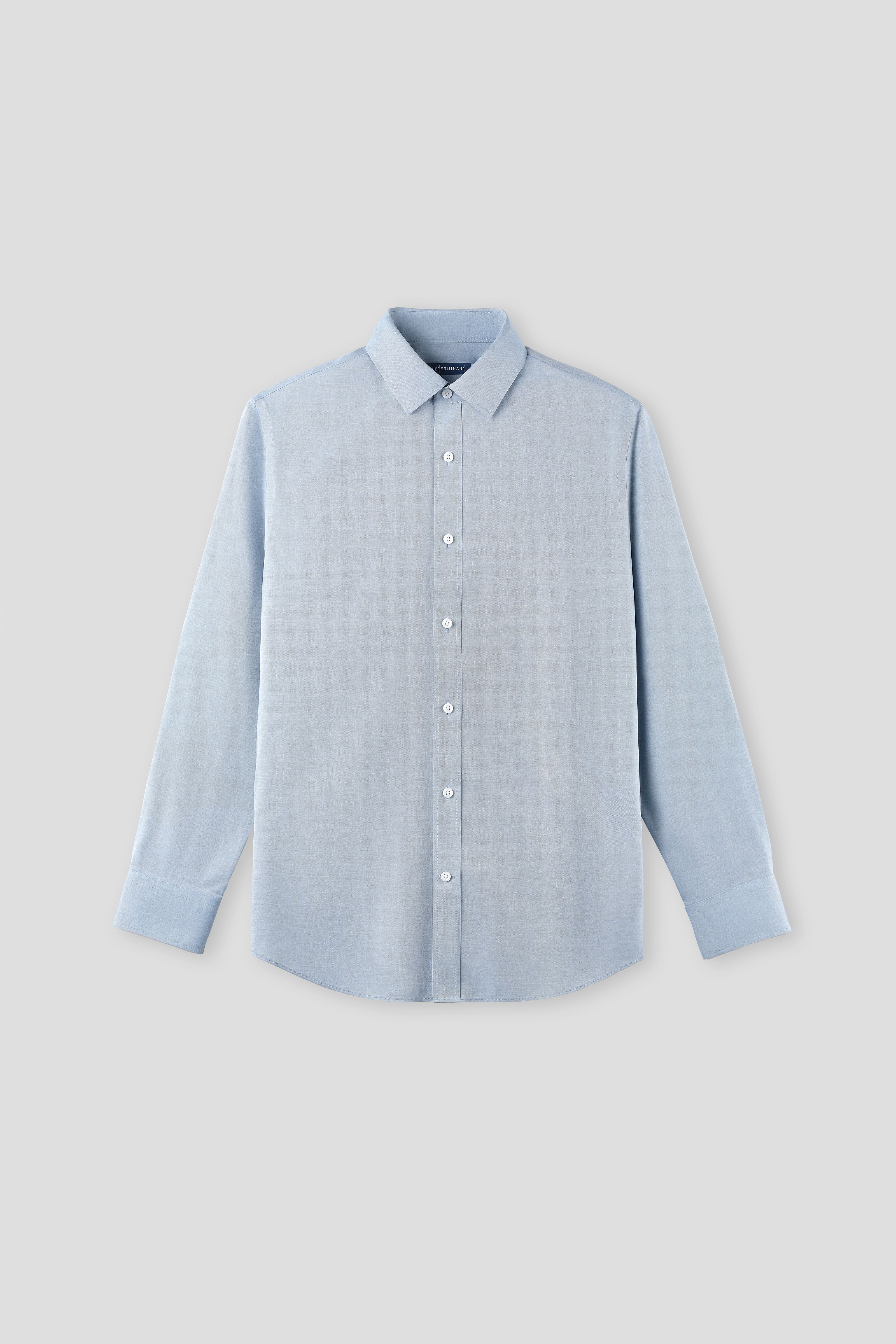 “Frozen in Tones” Waterless Dye Dress Shirt | Glacial Mist 17804N - Image 3
