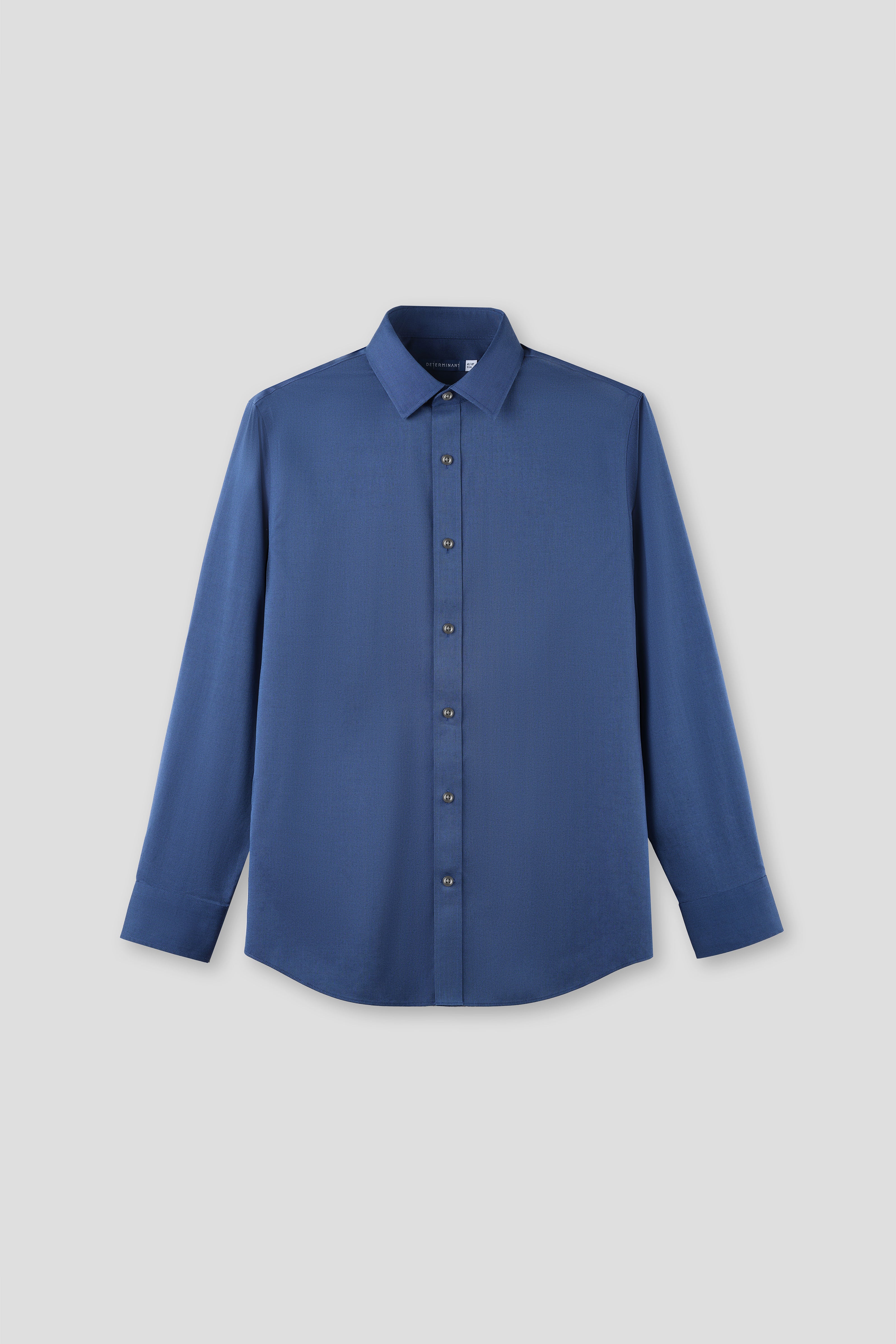 “Frozen in Tones” Waterless Dye Dress Shirt | Midnight Ice 22811N - Image 3