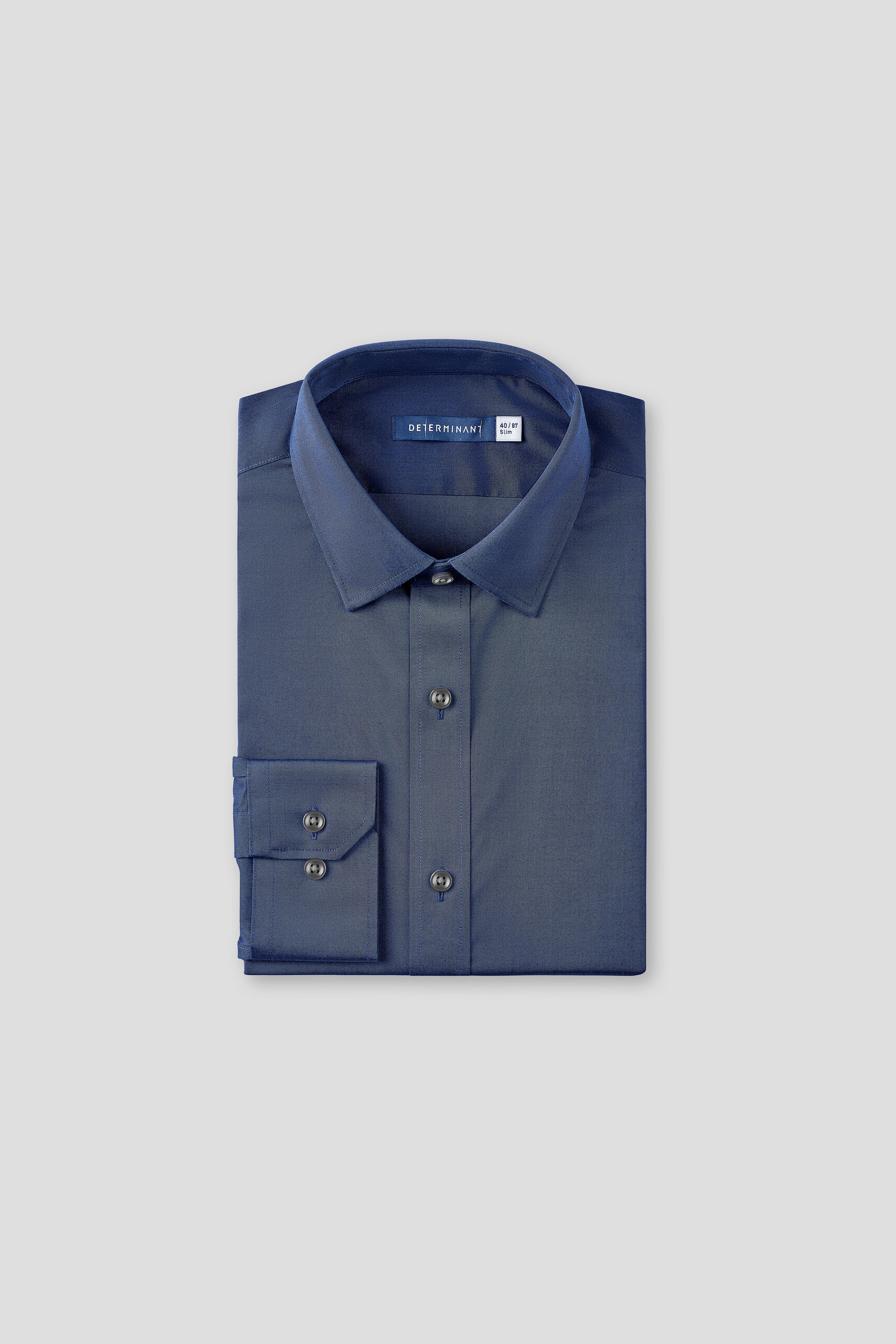 “Frozen in Tones” Waterless Dye Dress Shirt | Midnight Ice 22811N - Image 5