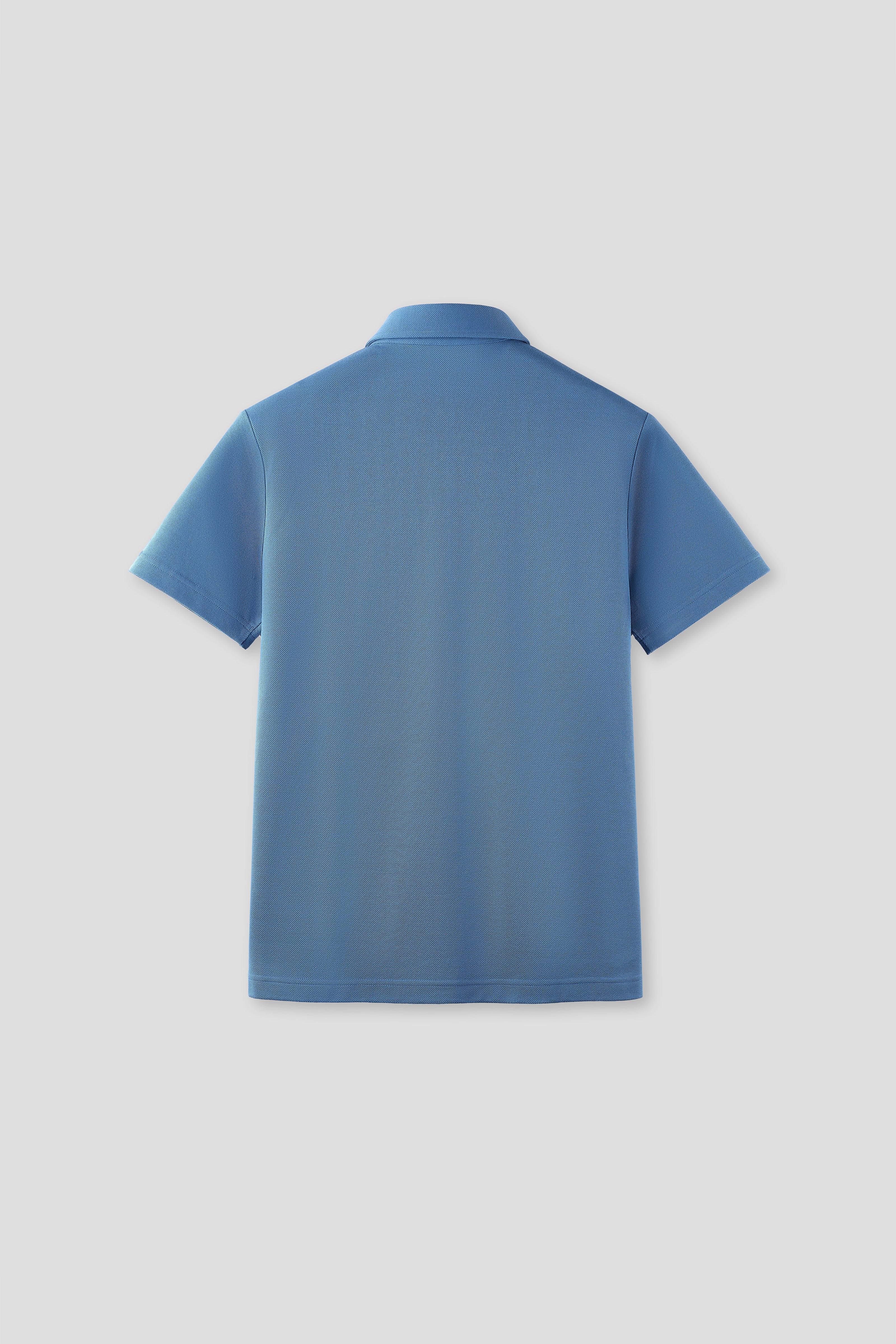 “Frozen in Tones” Waterless Dye Polo | Arctic Sky BL9035 - Image 4