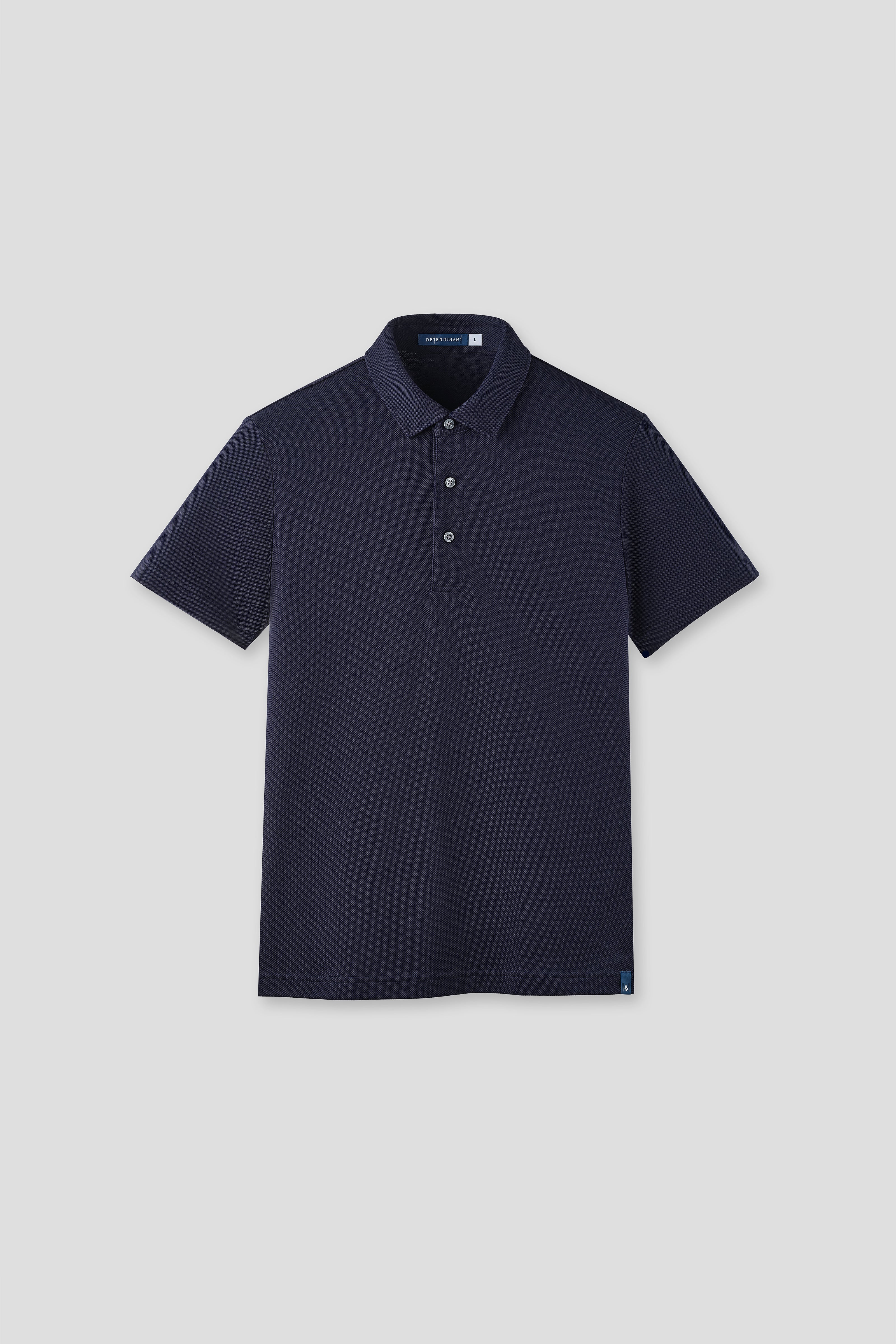 “Frozen in Tones” Waterless Dye Polo | Polar Navy NNY240 - Image 3