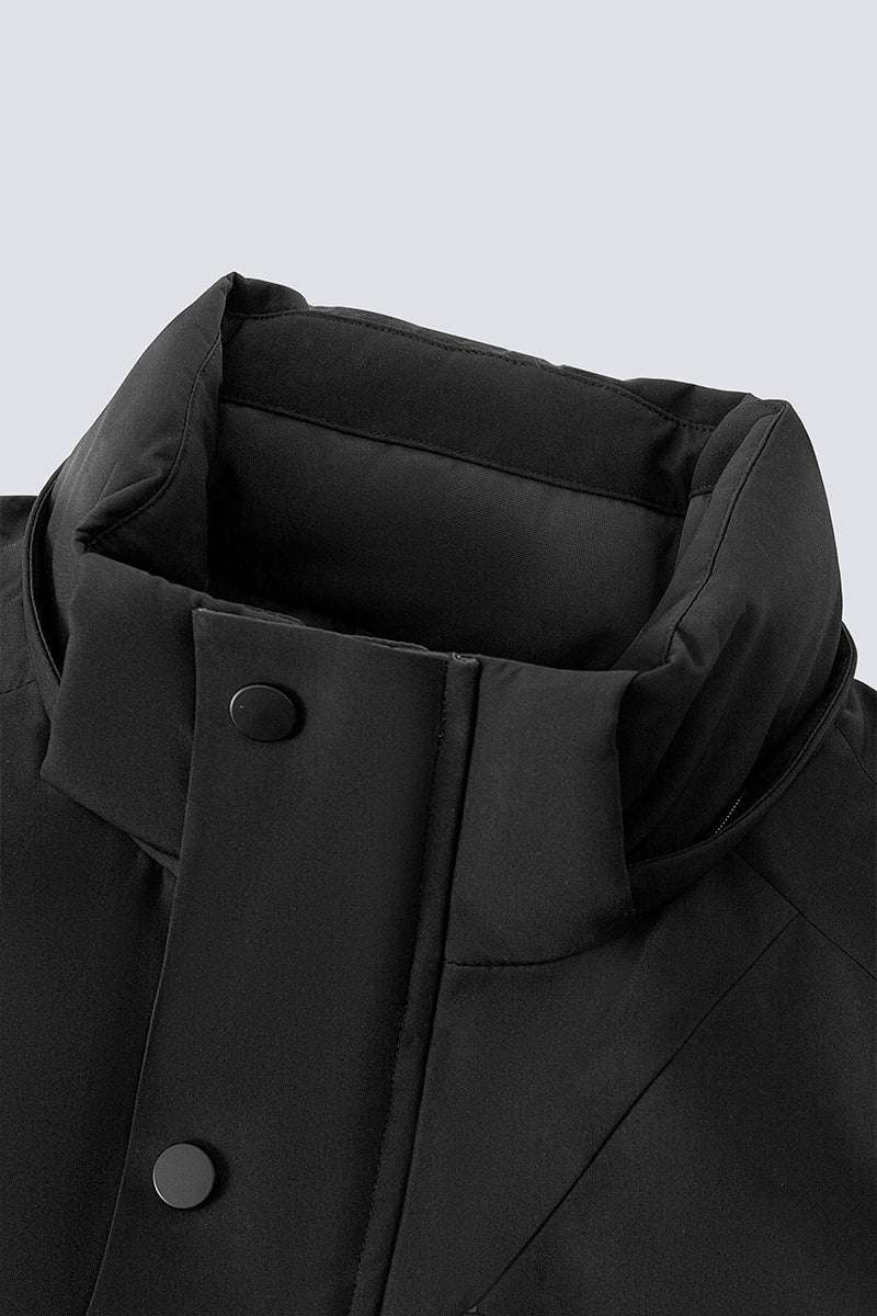Graphene-Lined Down Parka Jacket | Black BKFD01 - Image 12
