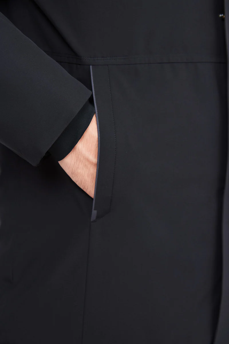 Graphene-Lined Down Parka Jacket | Black BKFD01 - Image 6
