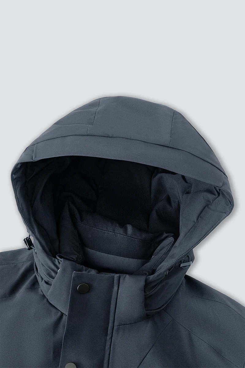 Graphene-Lined Down Parka Jacket | Ink Blue KBL000 - Image 11