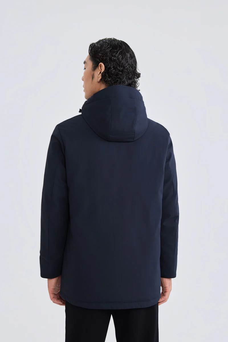 Graphene-Lined Down Parka Jacket | Ink Blue KBL000 - Image 5