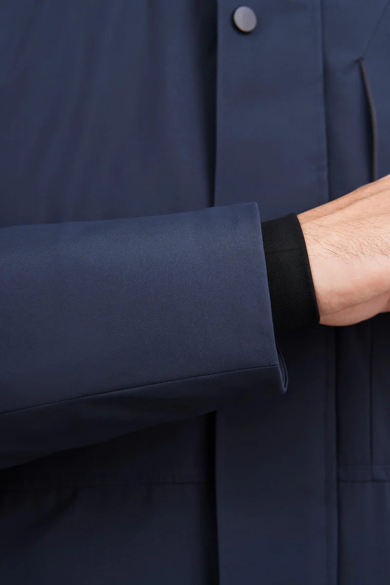 Graphene-Lined Down Parka Jacket | Ink Blue KBL000 - Image 7