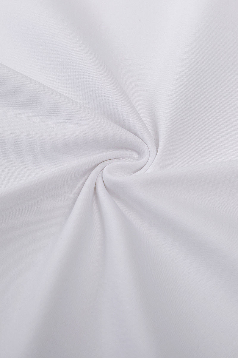 HeatGuard Mock Neck Long Sleeve T-Shirt | White WH001Z - Image 10
