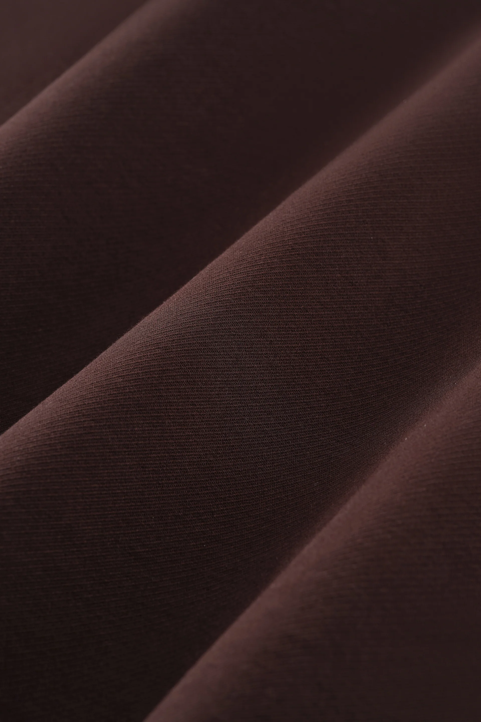 HeatGuard Twill Jacquard Crew Neck Sweatshirt | Deep Brown PT1106 - Image 5
