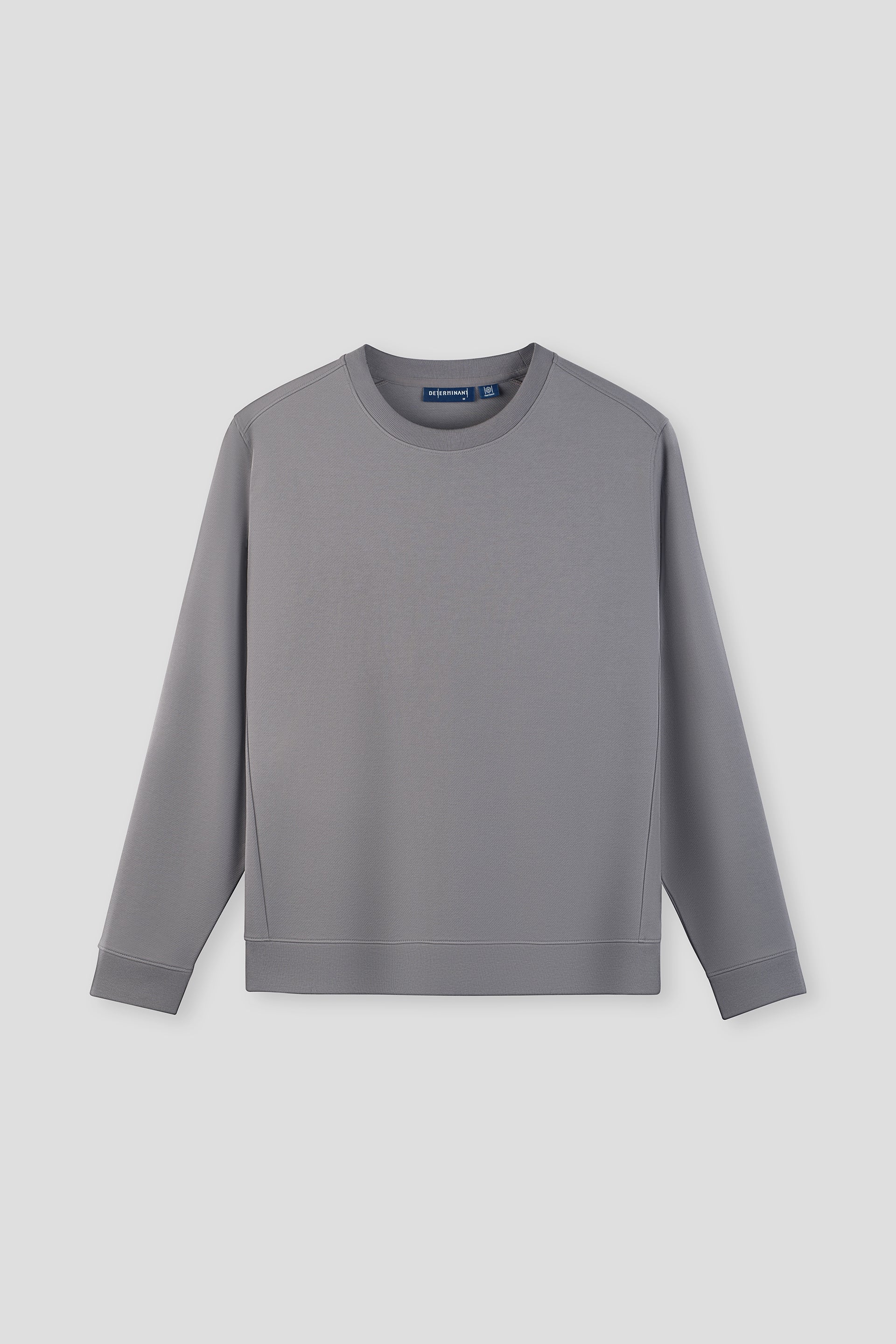 HeatGuard Twill Jacquard Crew Neck Sweatshirt | Grey GYE145 - Image 2